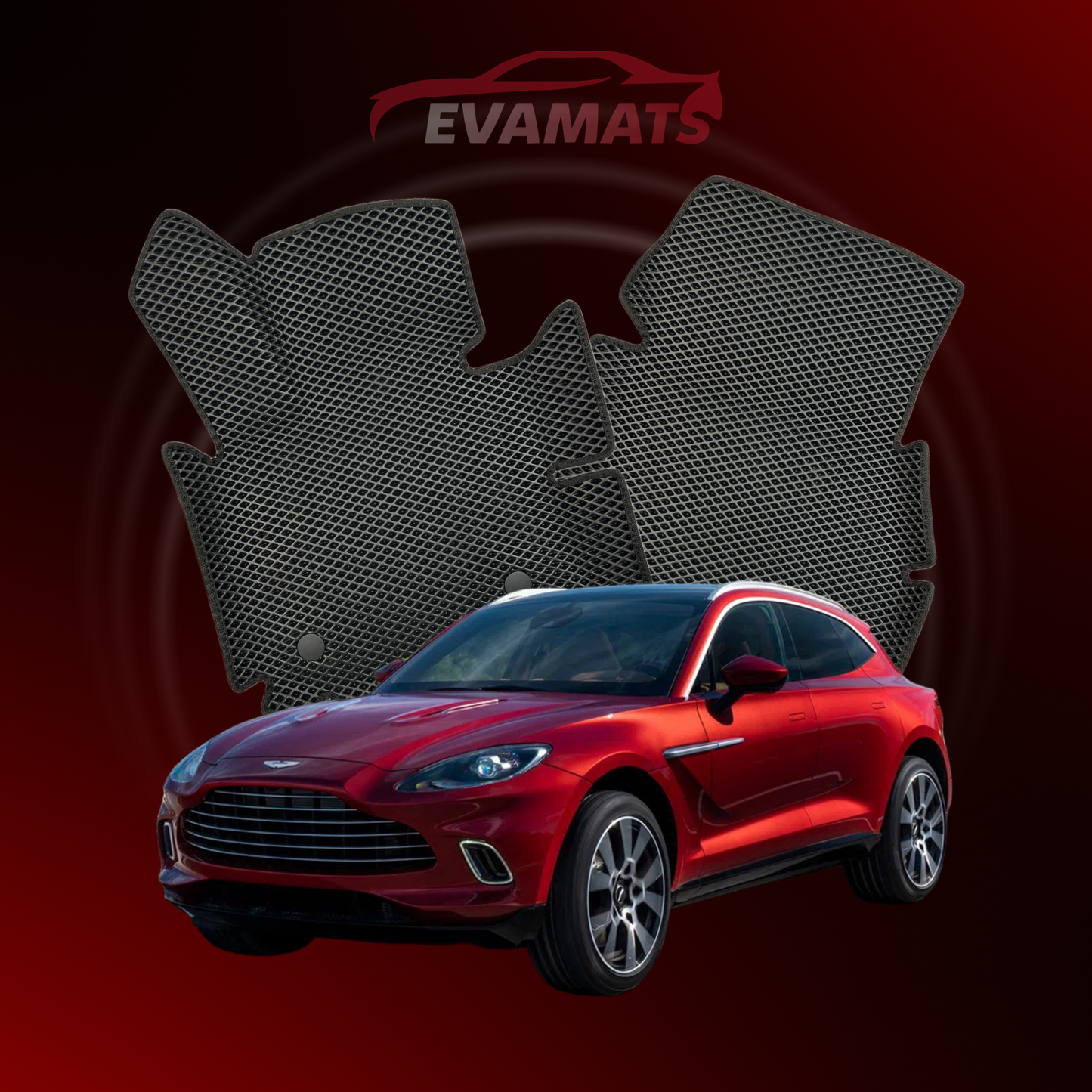 Autokoberce EVAMATS pro SUV Aston Martin DBX 1 gen 2019-2023