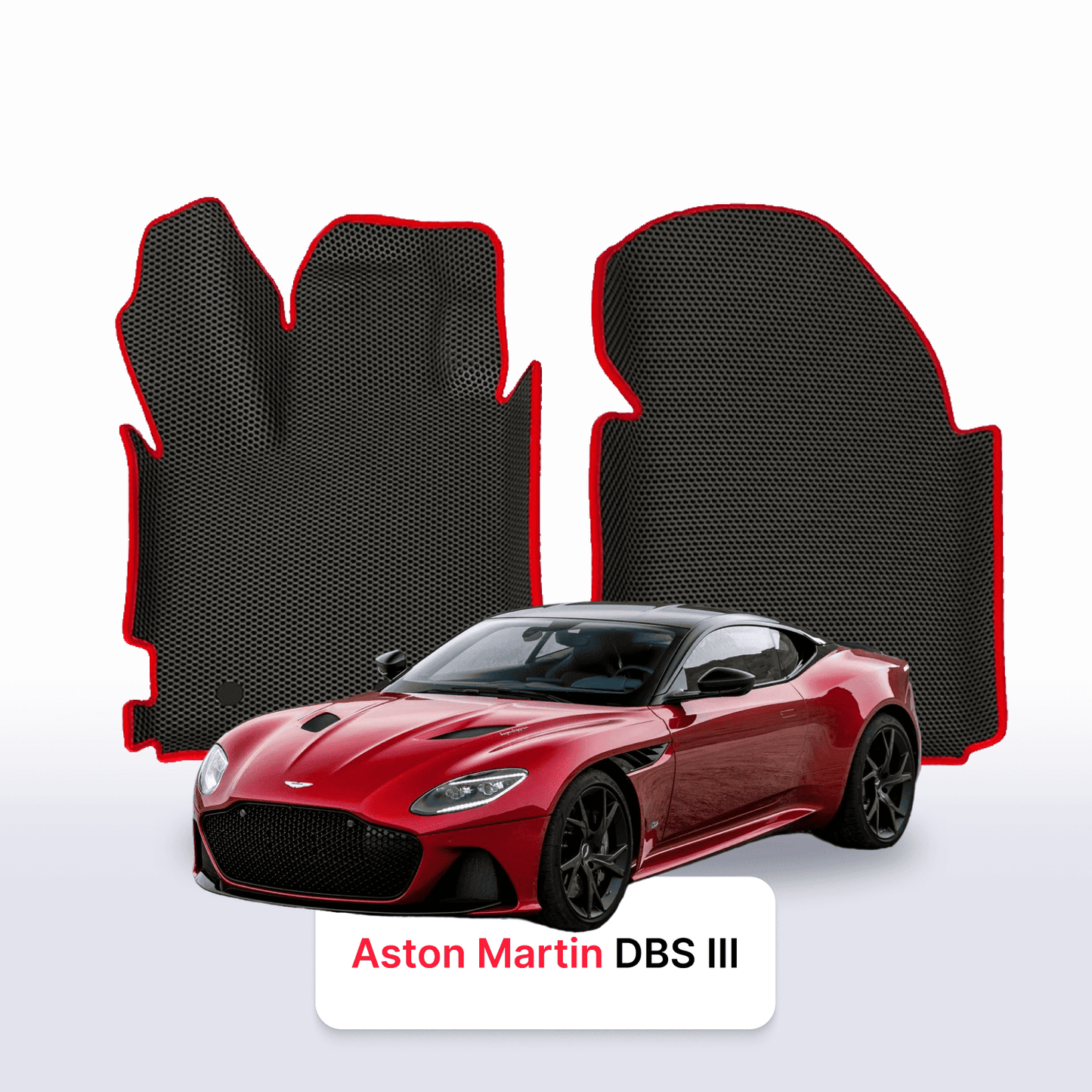 Autokoberce EVAMATS pro Aston Martin DBS 3 gen 2018-2023 rok COUPE