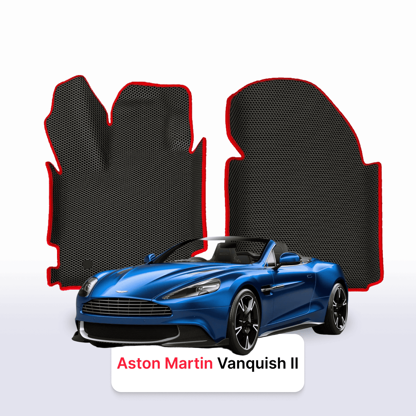 Autokoberce EVAMATS pro Aston Martin Vanquish 2 gen 2012-2018 rok ROADSTER-S