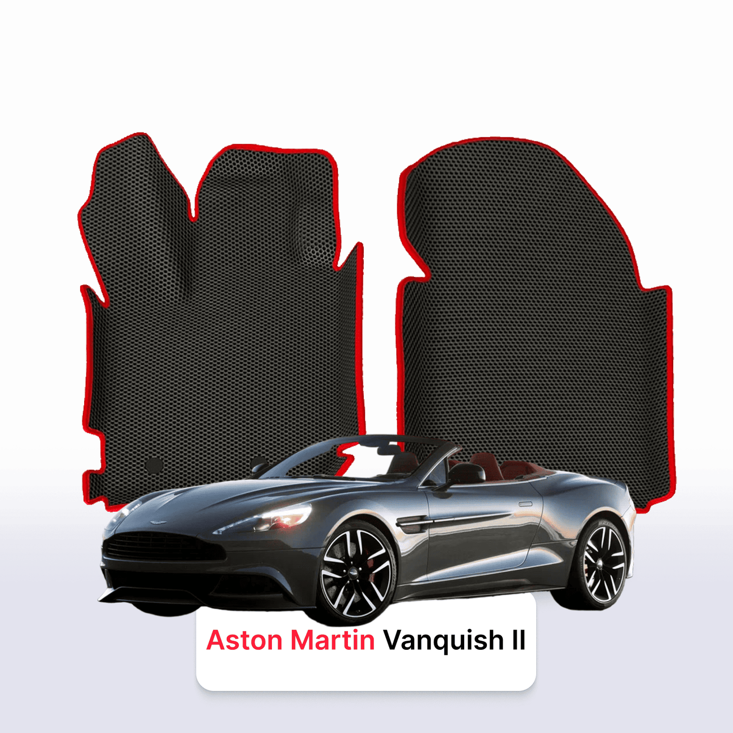 Autokoberce EVAMATS pro Aston Martin Vanquish 2 gen 2012-2018 rok ROADSTER