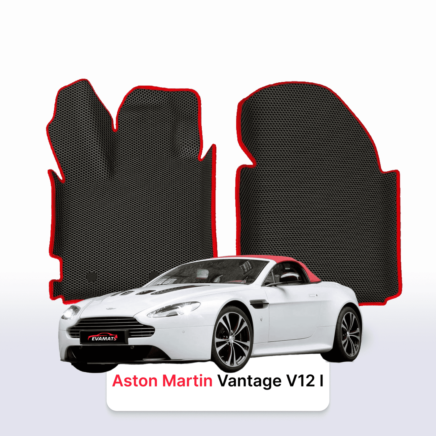 Autokoberce EVAMATS pro Aston Martin Vantage V12 1 gen 2009-2017 rok ROADSTER
