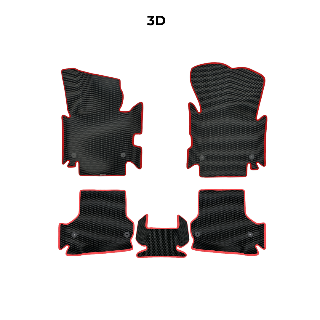 Autokoberce EVAMATS pro Audi A3(8P) Sportback 2 gen 2003-2013 rok HATCHBACK 5dv.
