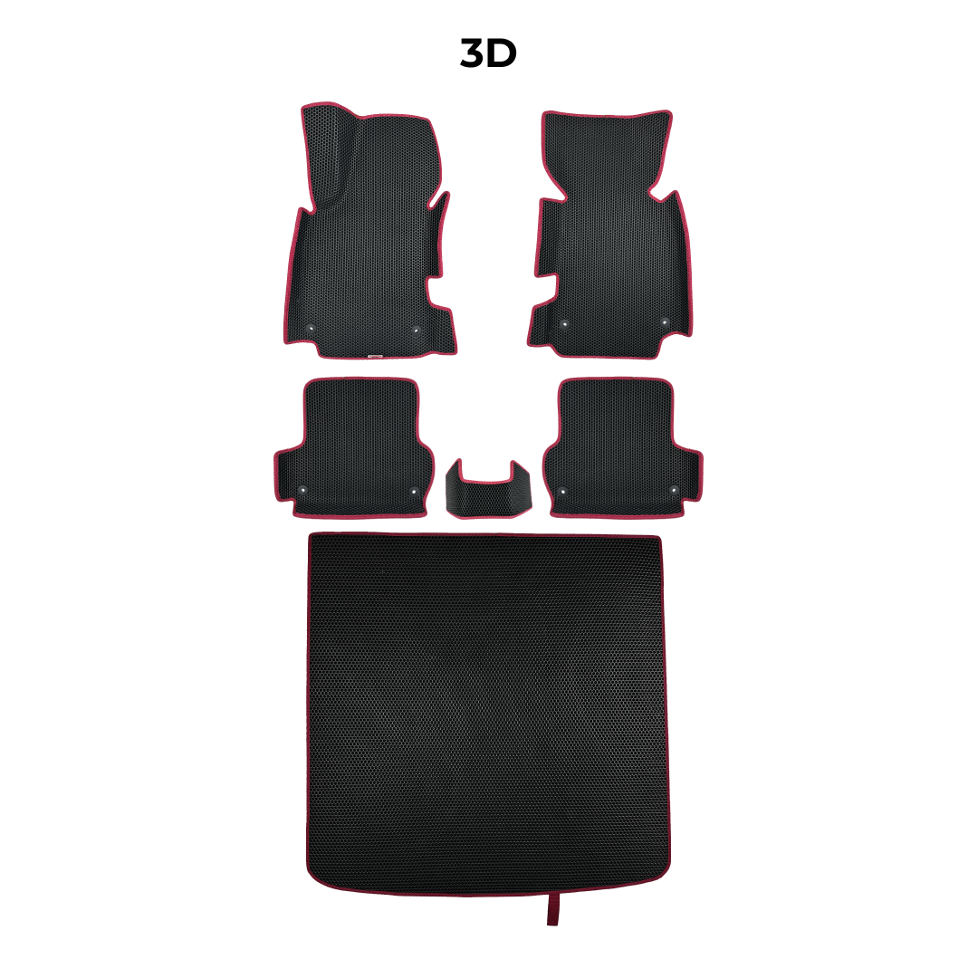 Autokoberce EVAMATS pro Audi A4(B7) 3 gen 2004-2009 rok SEDAN