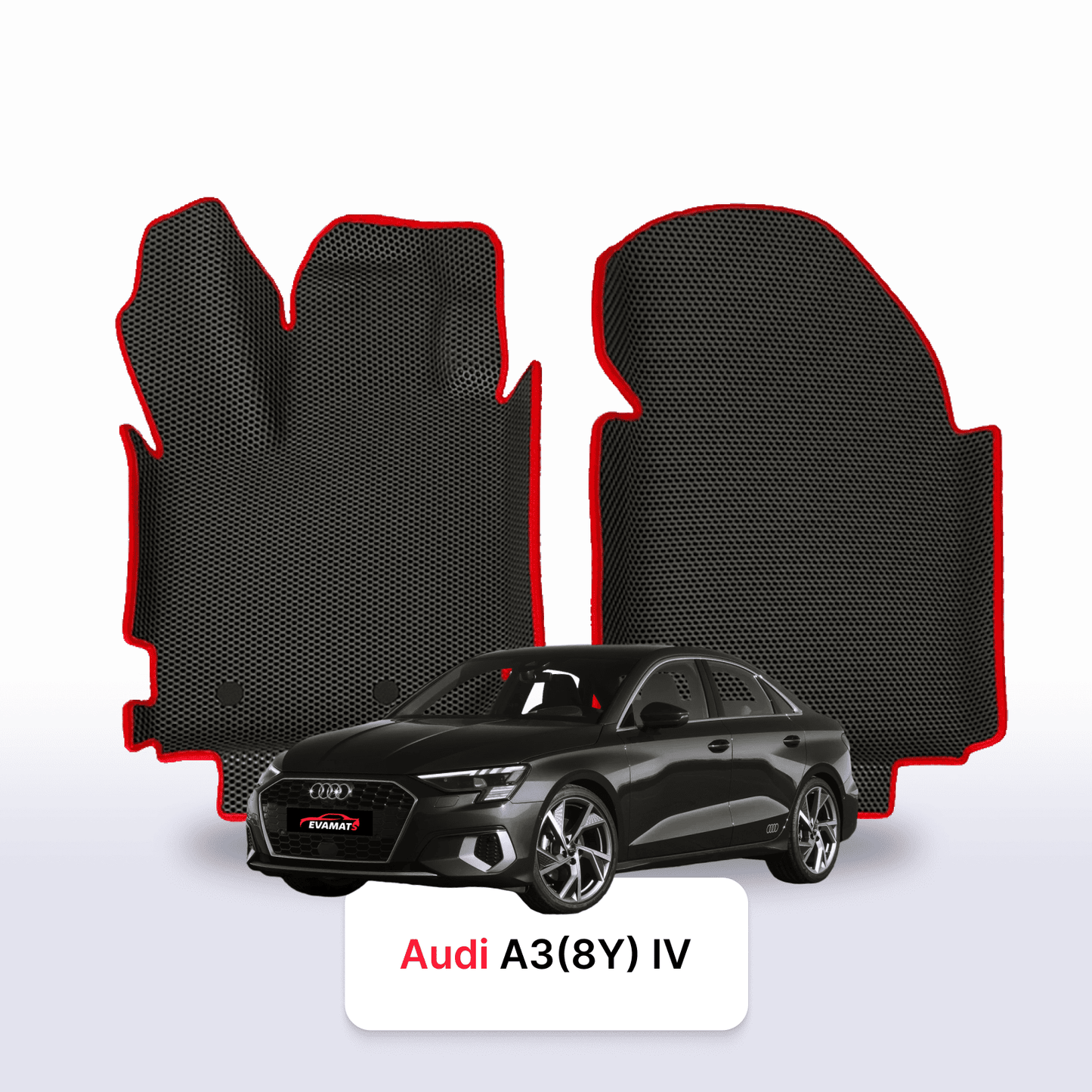 Autokoberce EVAMATS pro Audi A3(8Y) 4 gen 2020-2025 rok SEDAN