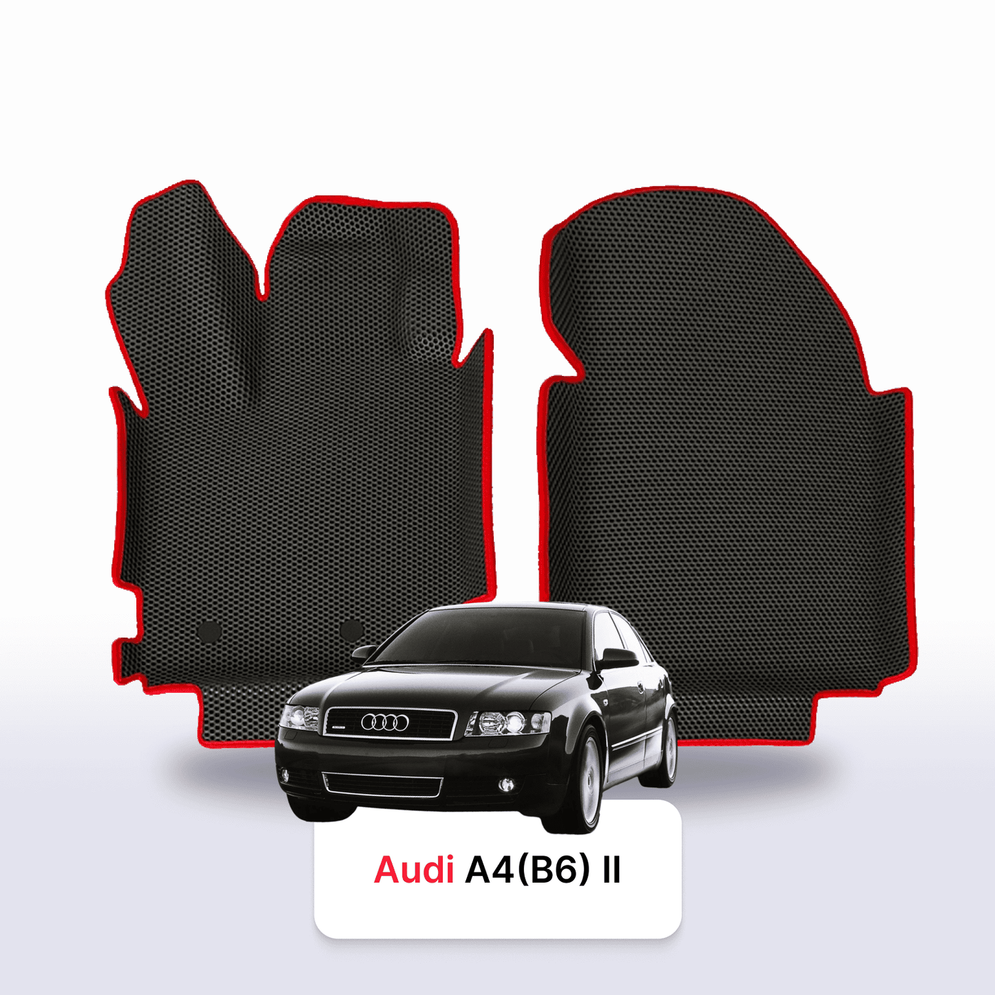 Autokoberce EVAMATS pro Audi A4(B6) 2 gen 2000-2006 rok výroby SEDAN