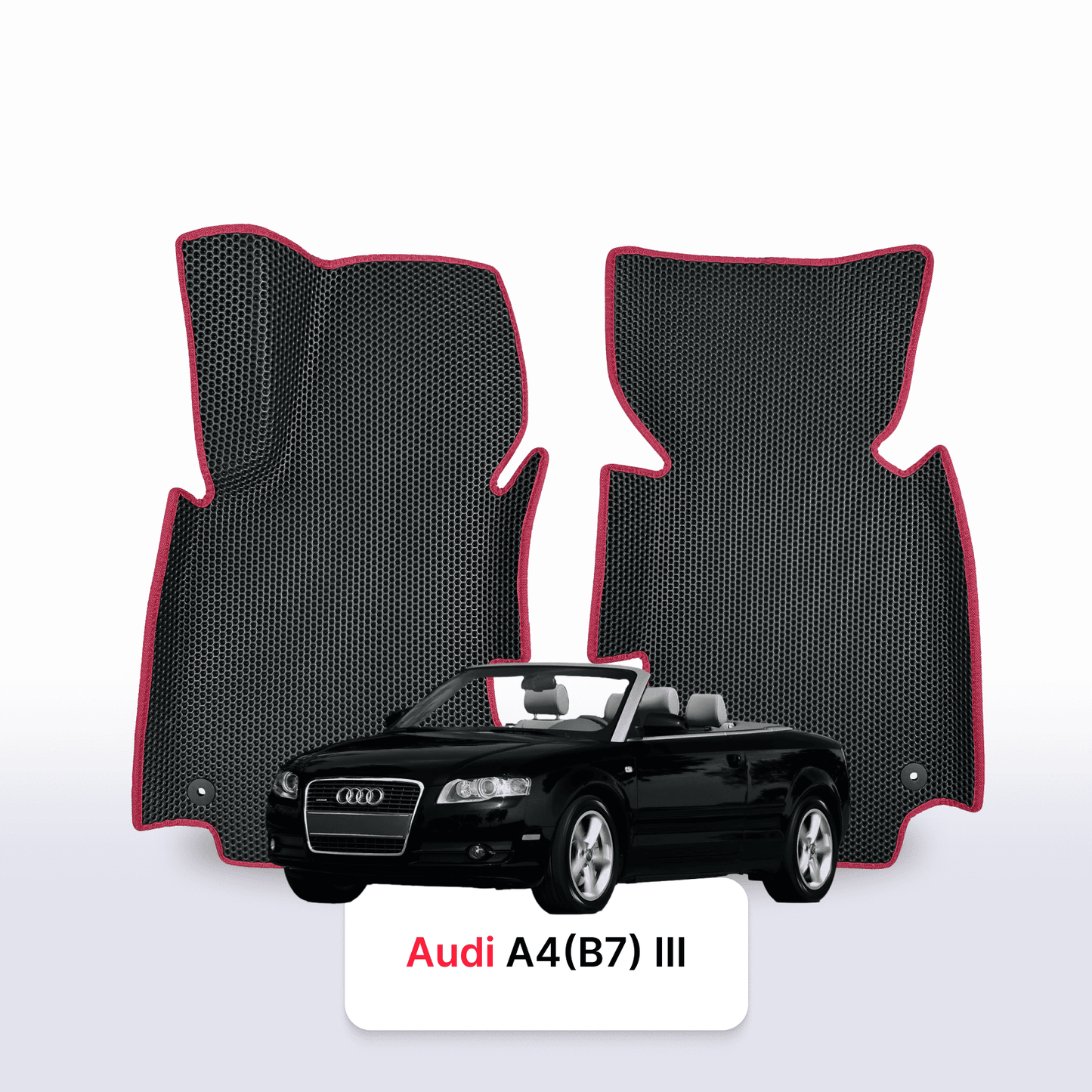 Autokoberce EVAMATS pro Audi A4(B7) 3 gen 2004-2009 rok CABRIO