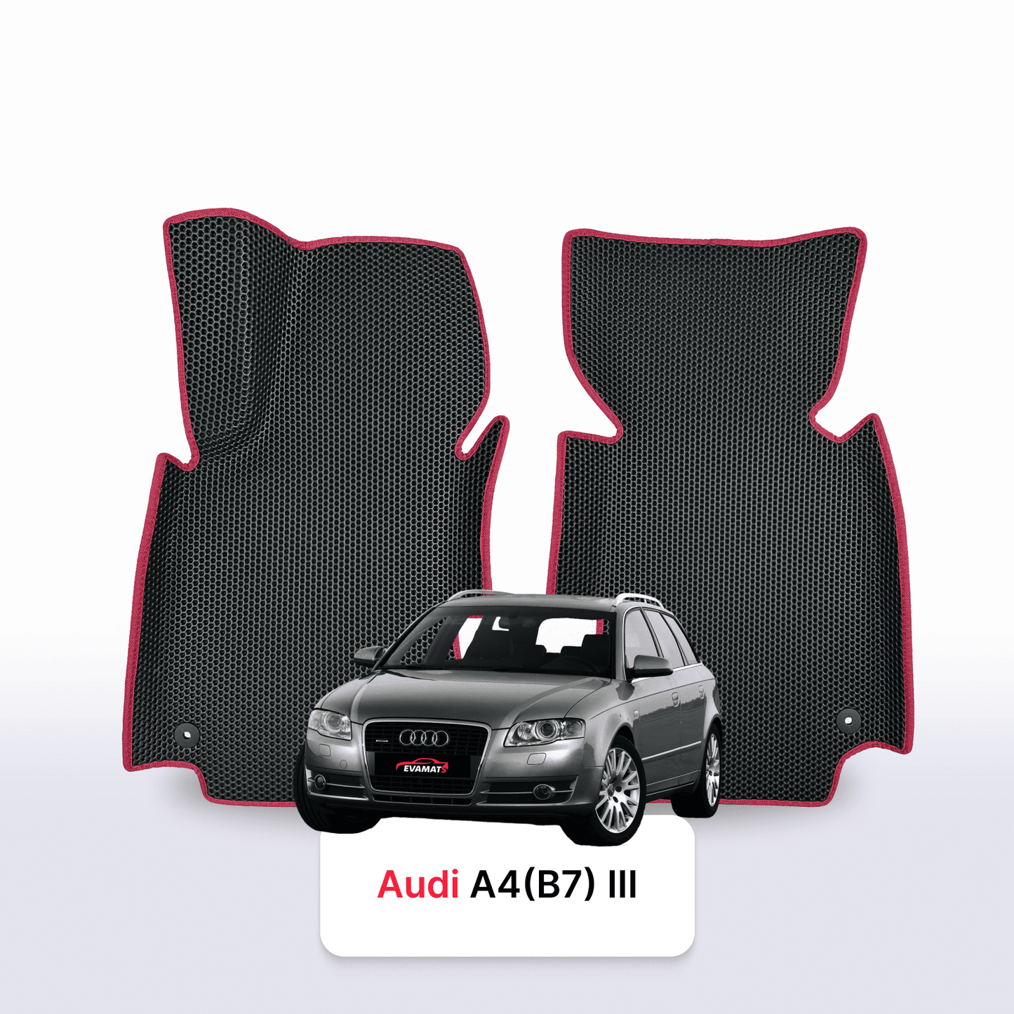 Autokoberce EVAMATS pro Audi A4(B7) 3 gen 2004-2009 rok STATION WAGON