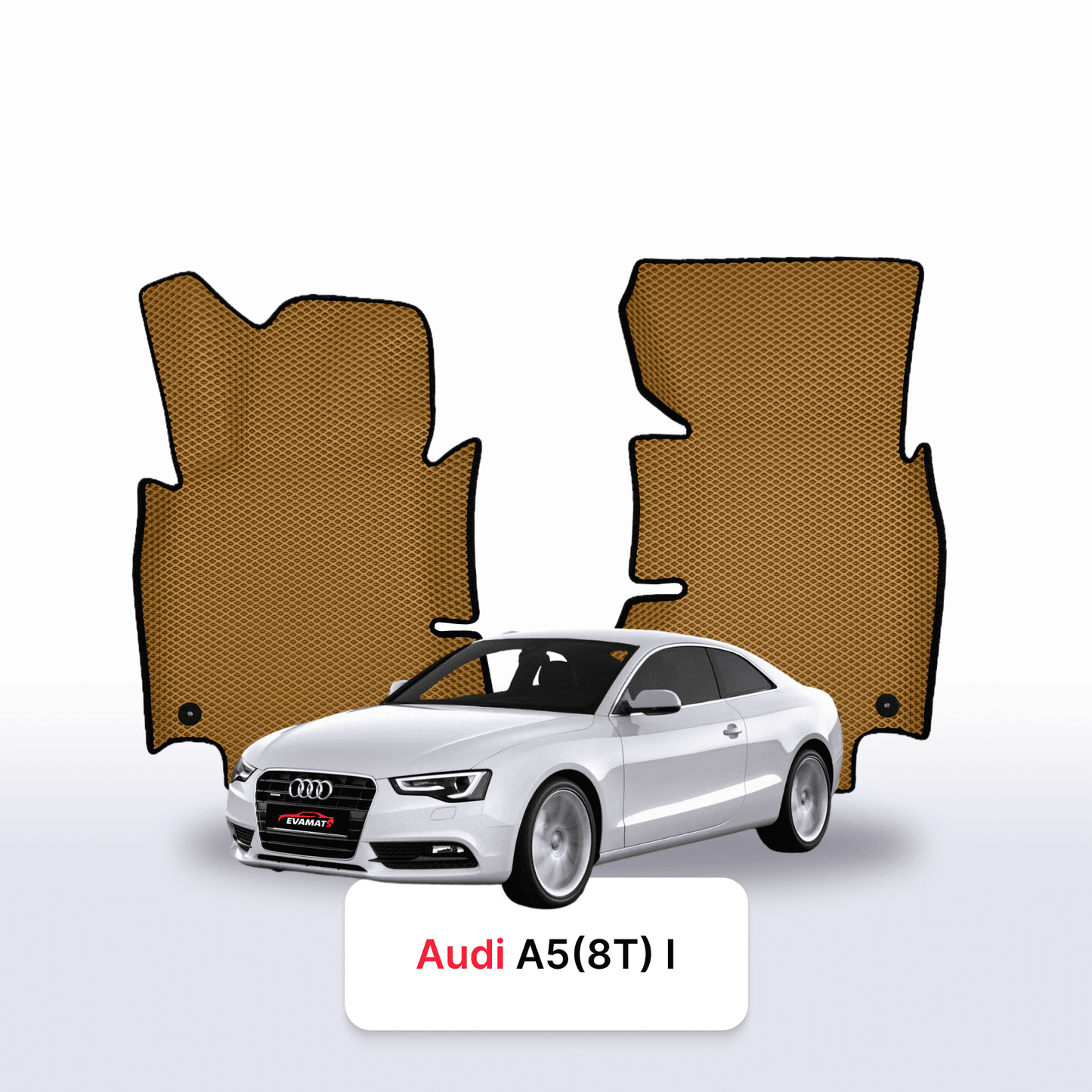Autokoberce EVAMATS pro Audi A5(8T) 1 gen 2007-2016 rok COUPE