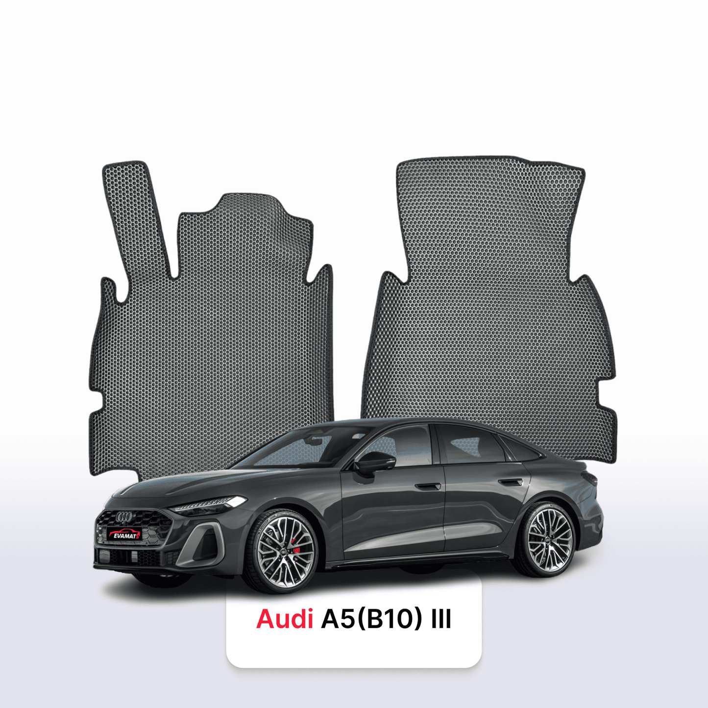 Autokoberce EVAMATS pro Audi A5 (B10) 3. generace 2024-2028 hatchback