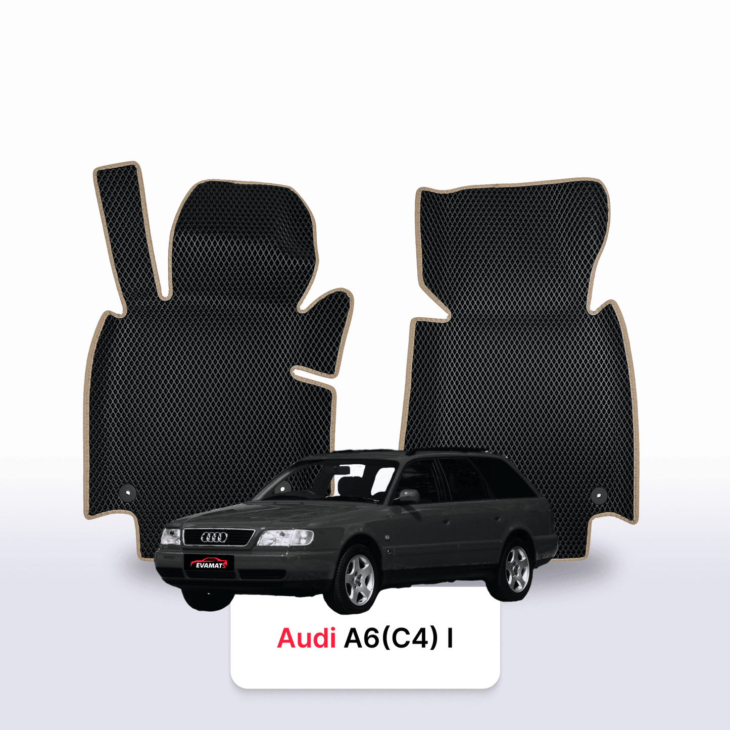 Autokoberce EVAMATS pro Audi A6(C4) 1 gen 1994-1997 rok STATION WAGON