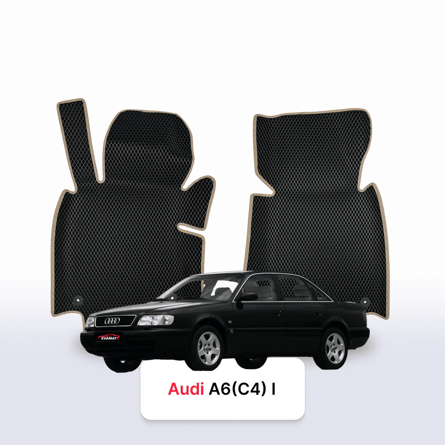Autokoberce EVAMATS pro Audi A6(C4) 1 gen 1994-1997 rok SEDAN