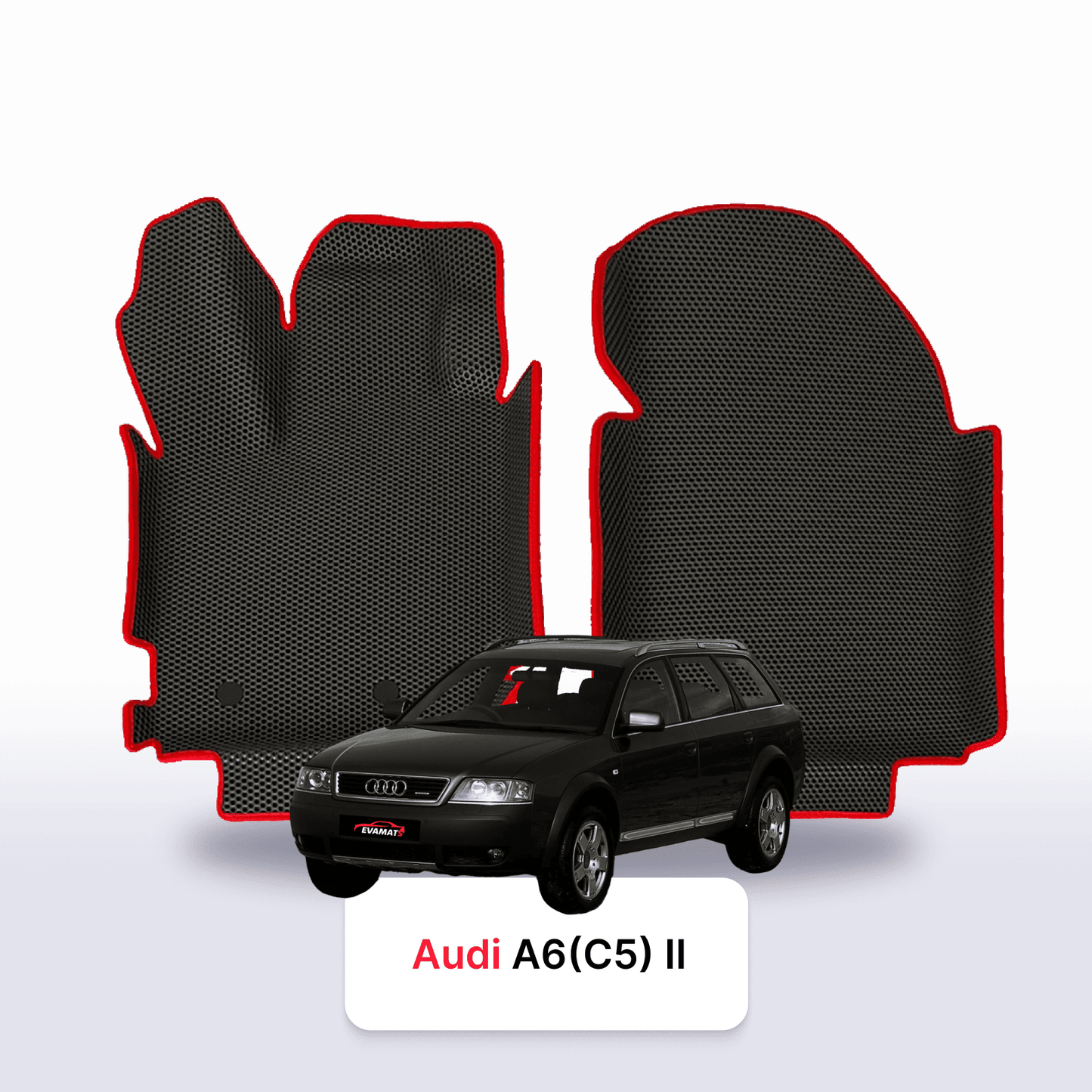 Autokoberce EVAMATS pro Audi A6 Allroad(C5) 2 gen 2000-2006 rok STATION WAGON