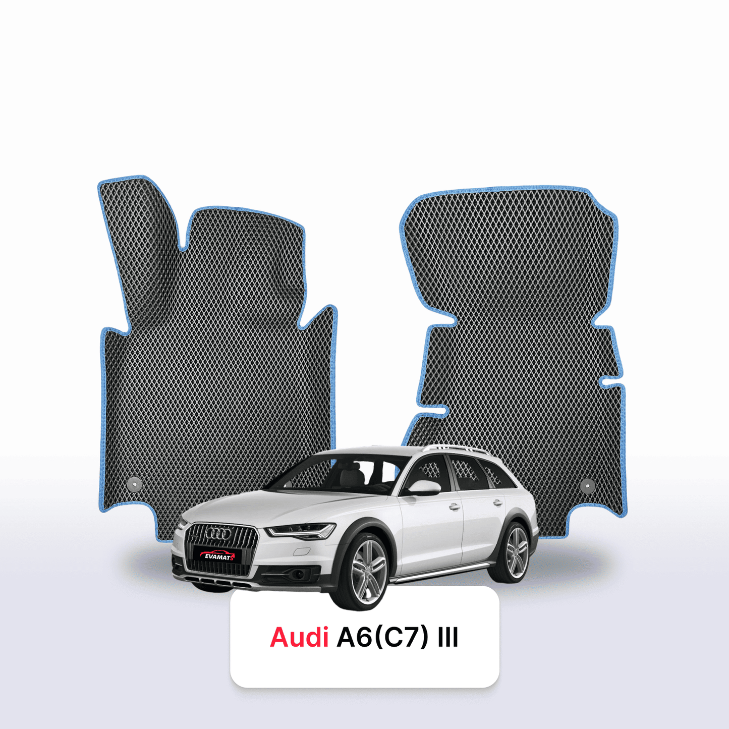 Autokoberce EVAMATS pro Audi A6 Allroad(C7) 4 gen 2012-2019 rok STATION WAGON