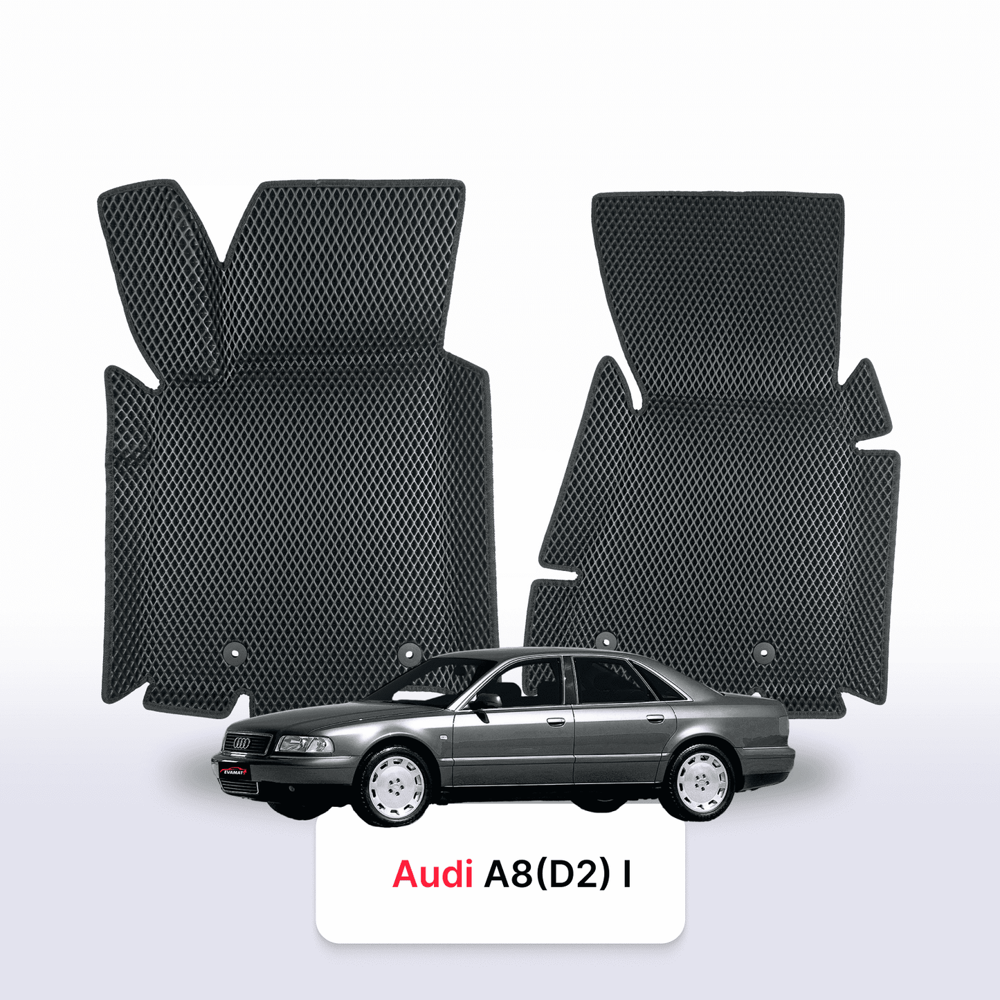 Autokoberce EVAMATS pro Audi A8(D2) 1 gen 1994-2002 rok SEDAN
