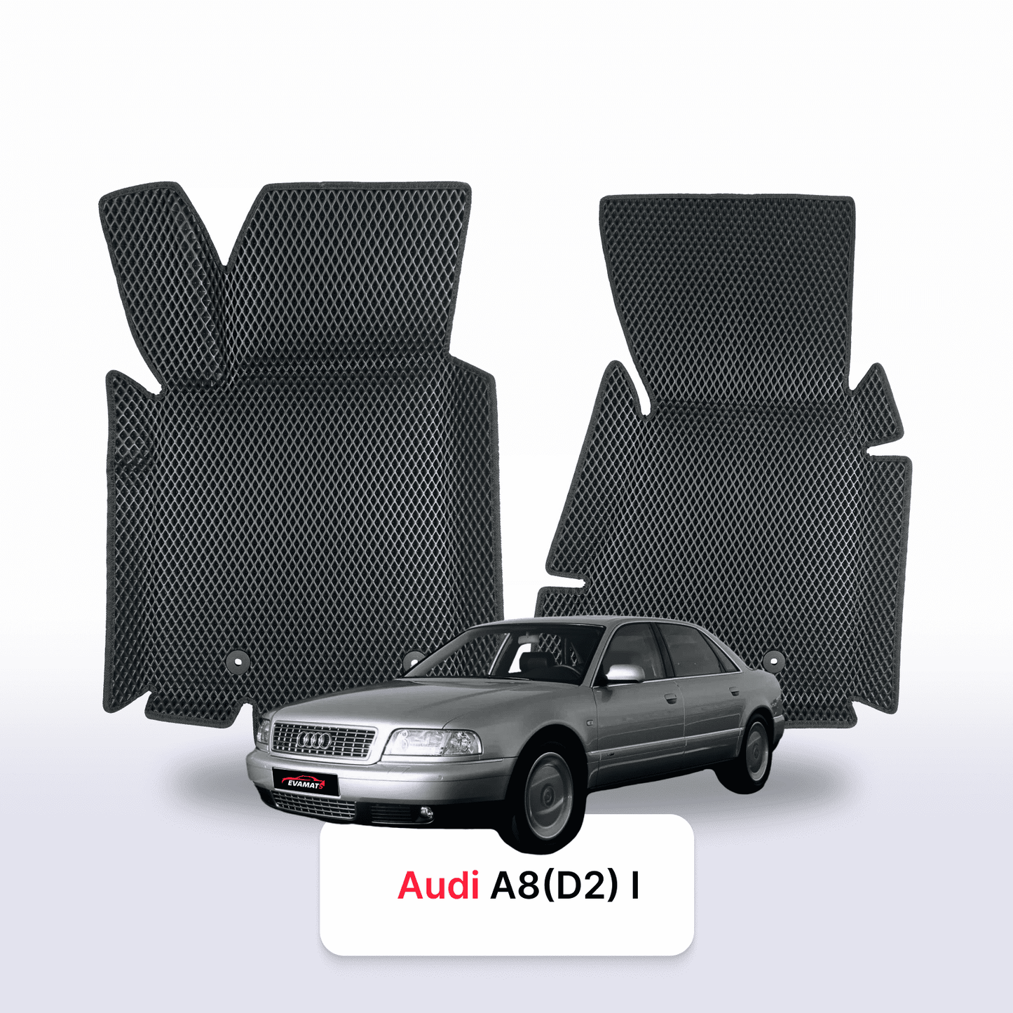 Autokoberce EVAMATS pro Audi A8(D2) 1 gen 1999-2002 rok SEDAN LONG
