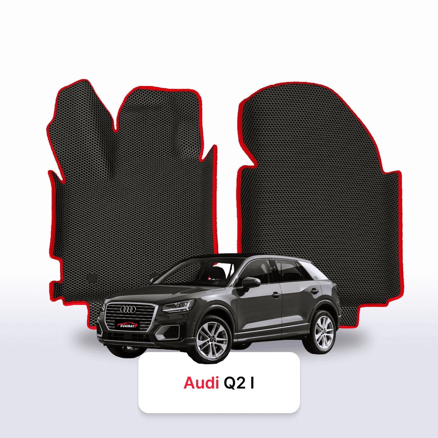 Autokoberce EVAMATS pro Audi Q2(L) 1 gen 2016-2025 rok SUV LONG