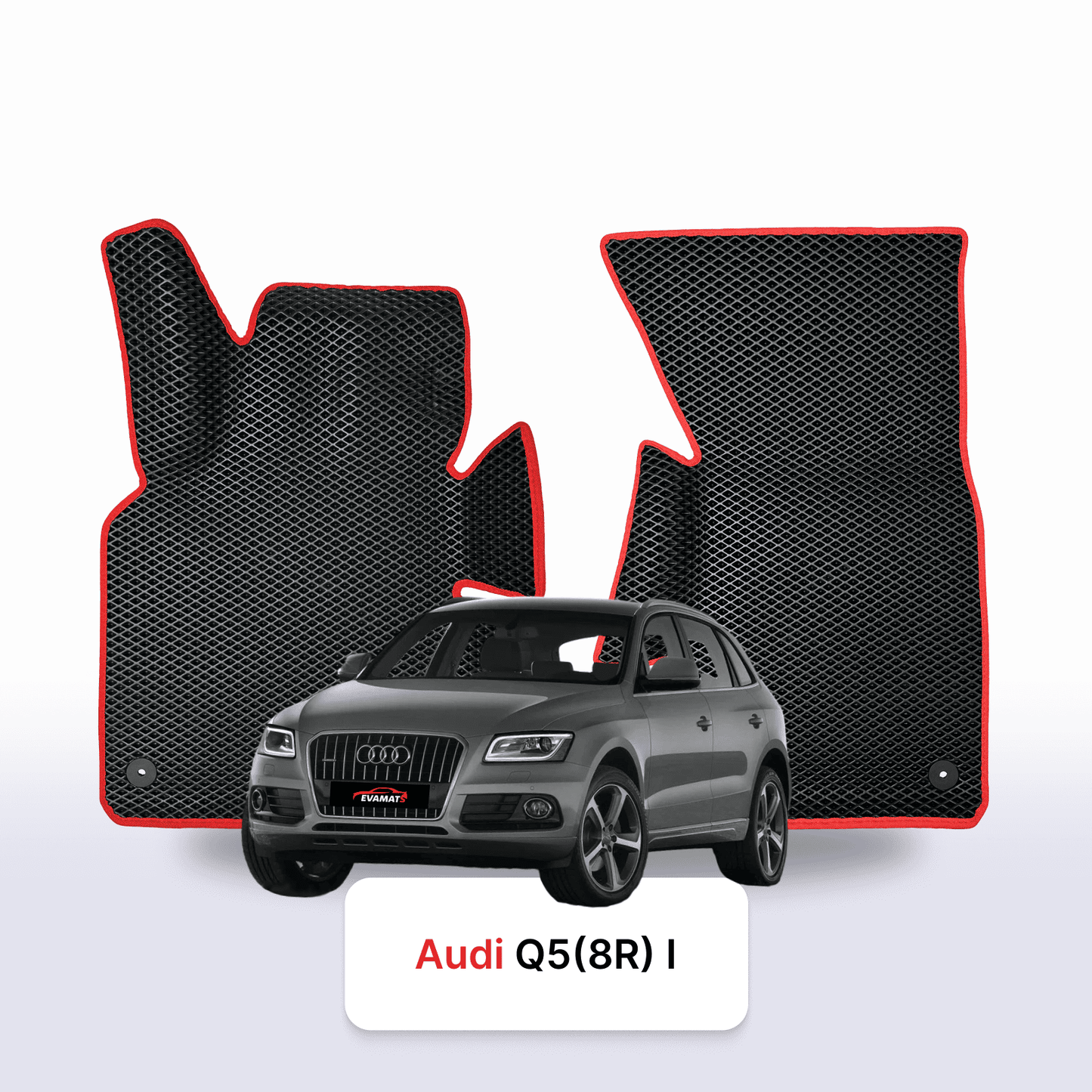 Autokoberce EVAMATS pro Audi Q5(8R) 1 gen 2008-2017 SUV