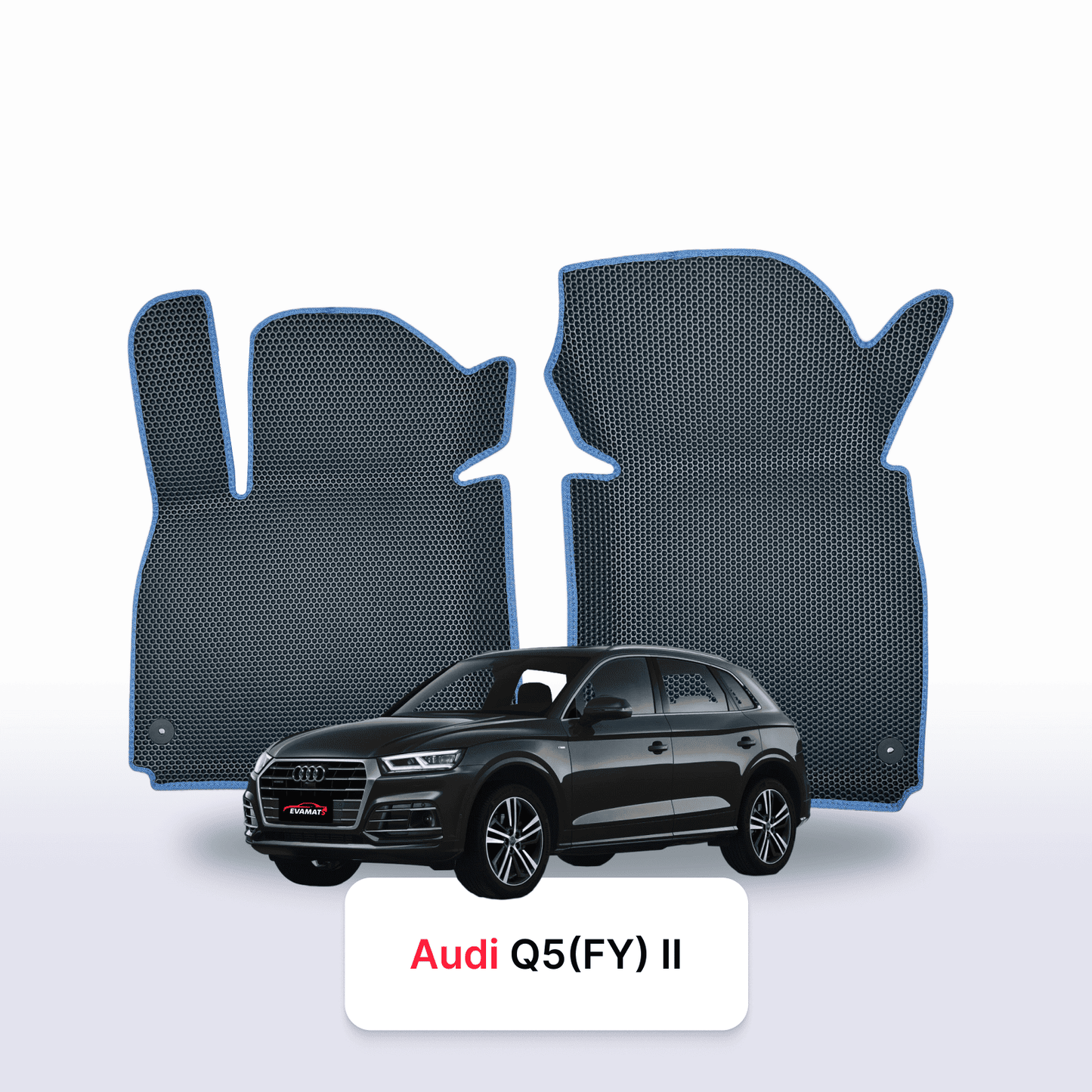 Autokoberce EVAMATS pro Audi Q5(FY) 2 gen 2017-2025 rok SUV LONG