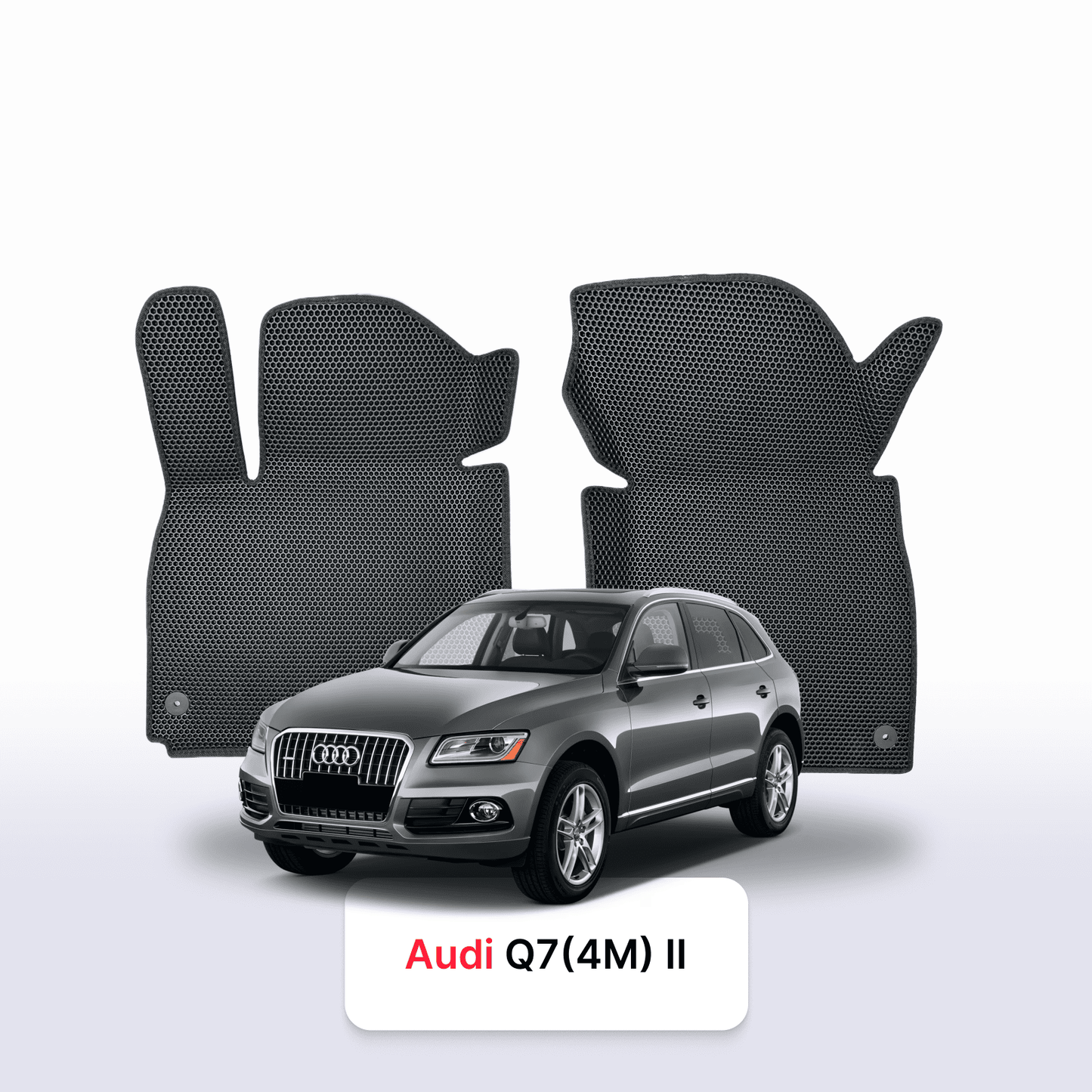Autokoberce EVAMATS pro Audi Q7(4M) 2 gen 2015-2025 rok SUV 5místné