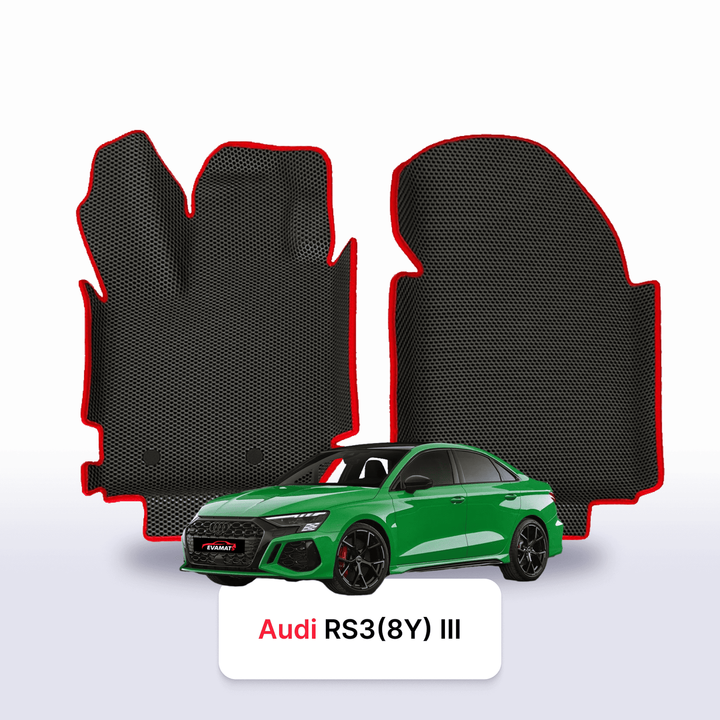 Autokoberce EVAMATS pro Audi RS 3(8Y) 3 gen 2021-2025 rok SEDAN