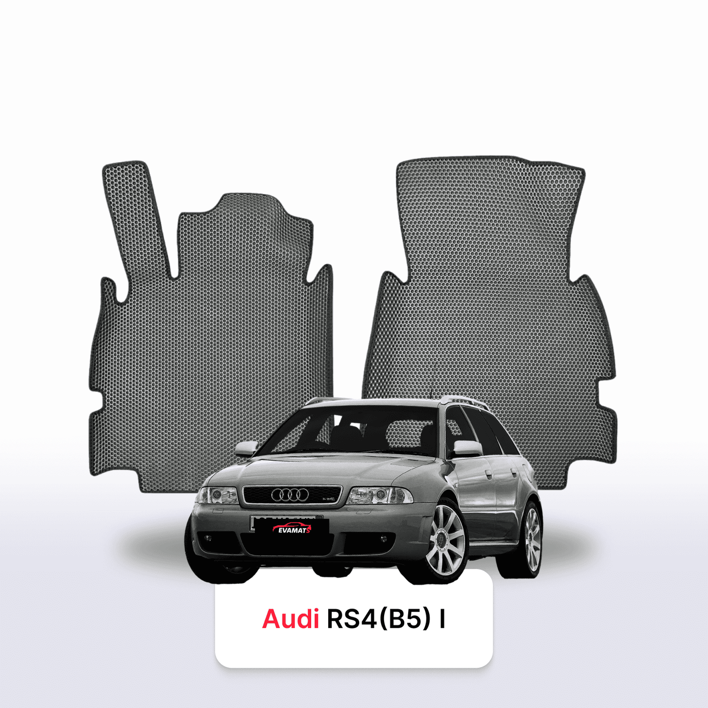 Autokoberce EVAMATS pro Audi RS 4(B5) 1 gen 1999-2001 rok STATION WAGON