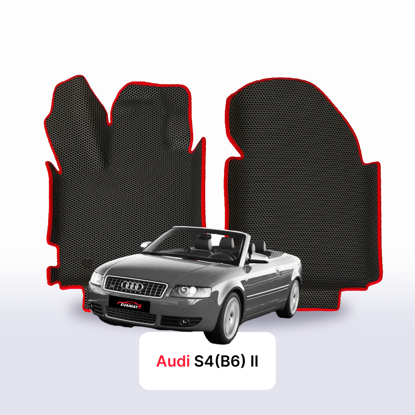 Autokoberce EVAMATS pro Audi S4(B6) 2 gen 2002-2004 rok CABRIO