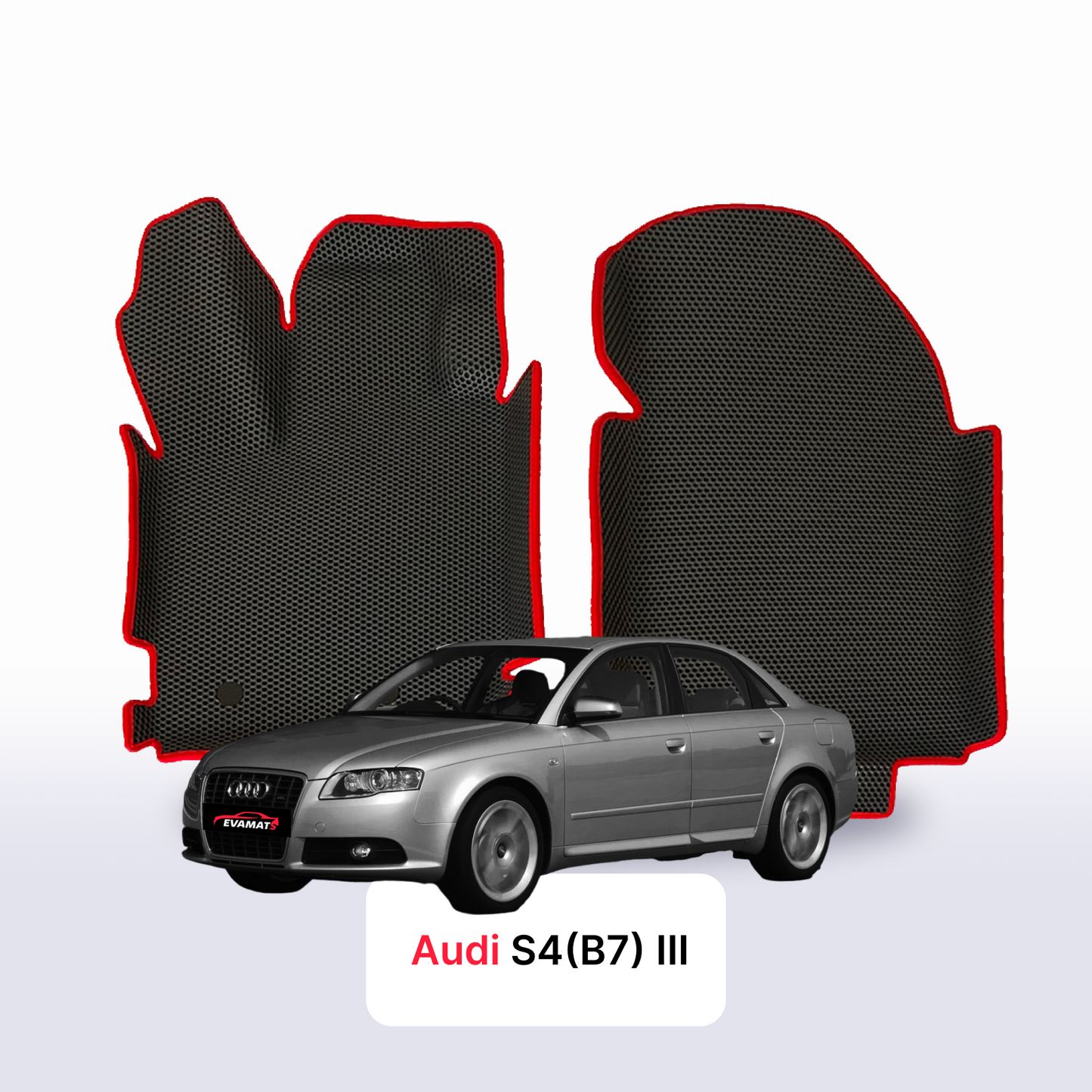 Autokoberce EVAMATS pro Audi S4 (B7) 3 gen 2004-2008 rok SEDAN