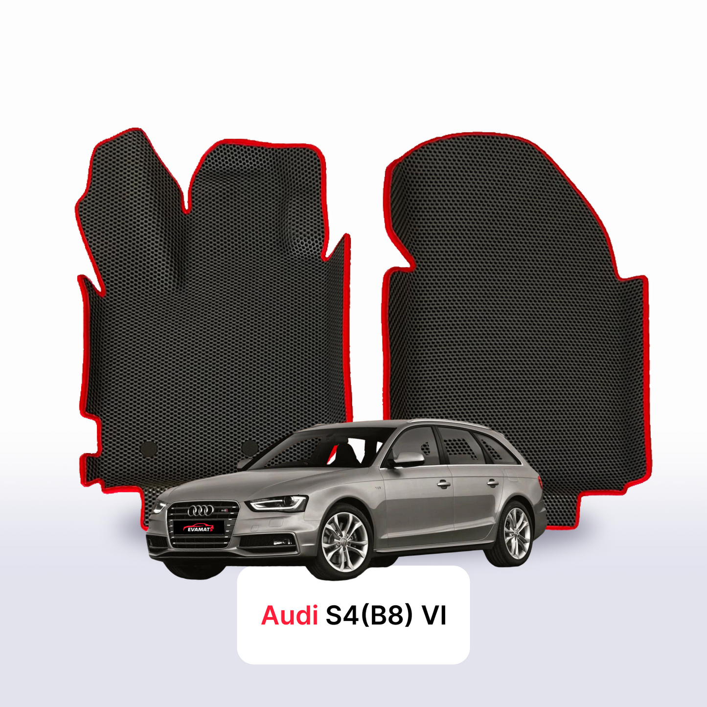 Autokoberce EVAMATS pro Audi S4(B8) 4 gen 2008-2015 rok STATION WAGON