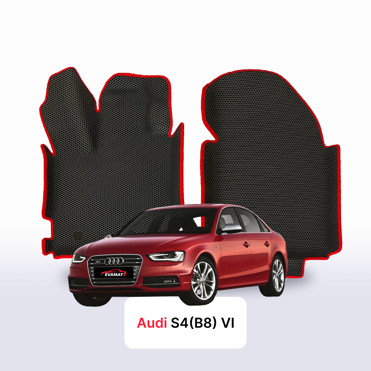 Autokoberce EVAMATS pro Audi S4(B8) 4 gen 2008-2015 rok SEDAN