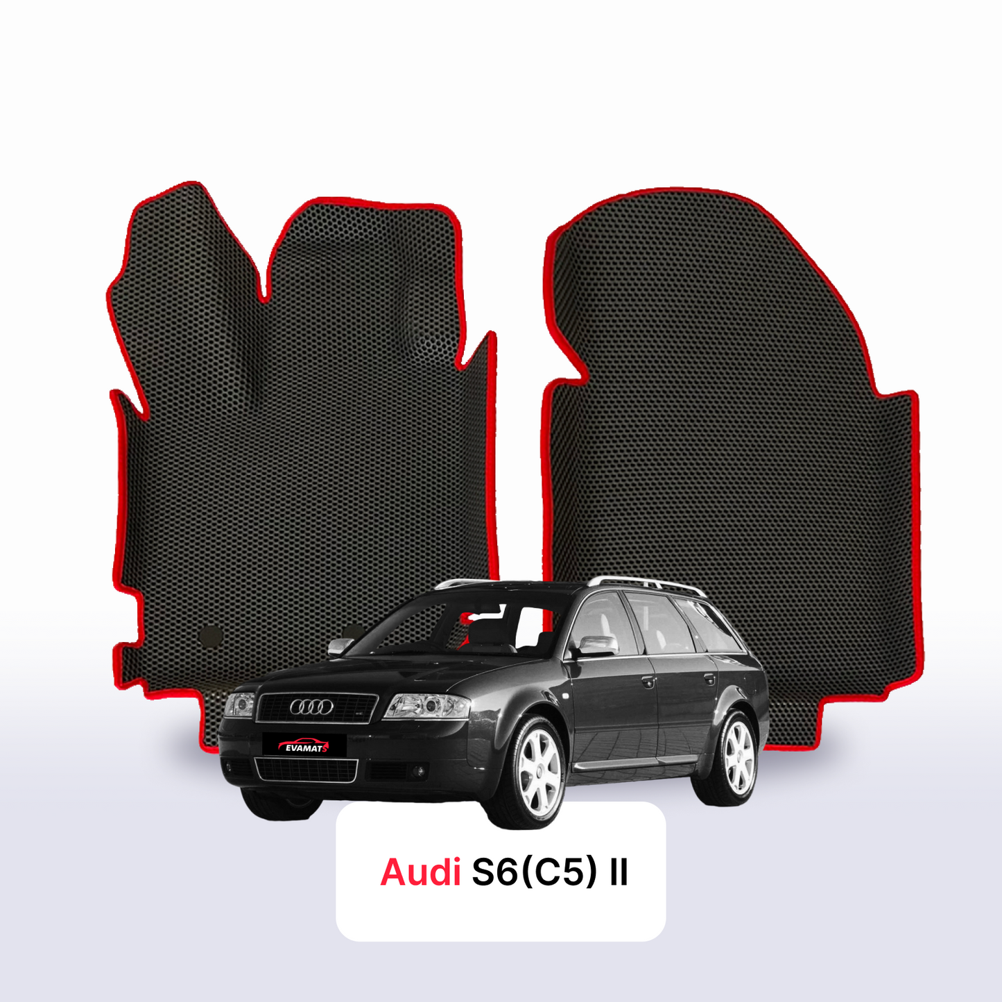 Autokoberce EVAMATS pro Audi S6(C5) 2 gen 1999-2004 rok STATION WAGON