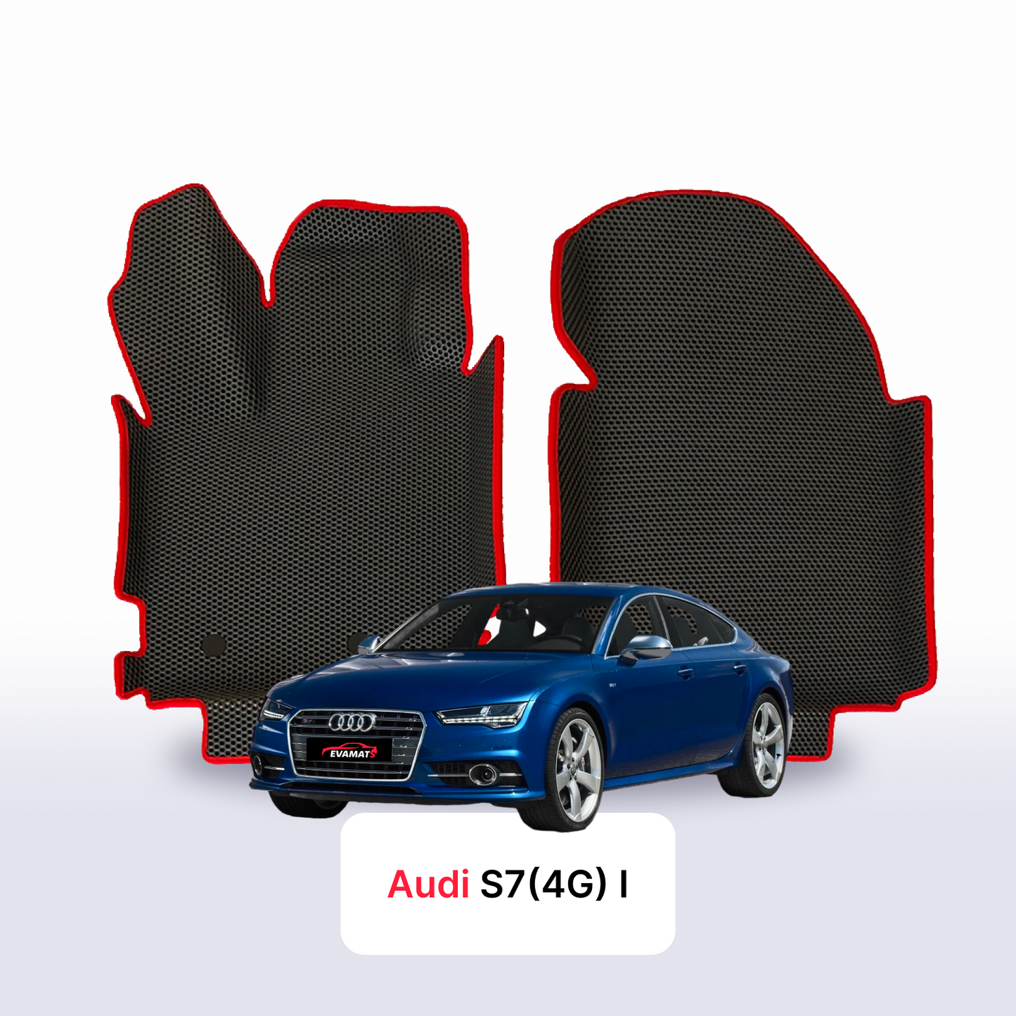 Autokoberce EVAMATS pro Audi S7 Sportback (4G) 1 gen 2012-2018 rok LIFTBACK
