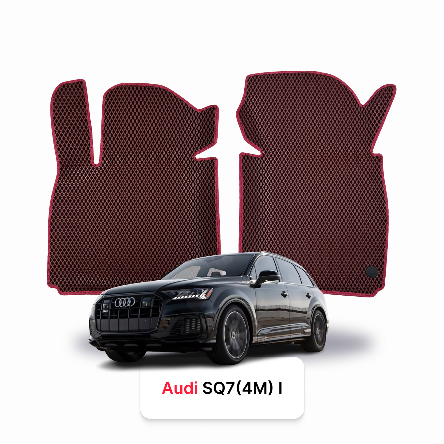 Autokoberce EVAMATS pro Audi SQ7 (4M) 1 gen 2016-2025 rok SUV 5místné