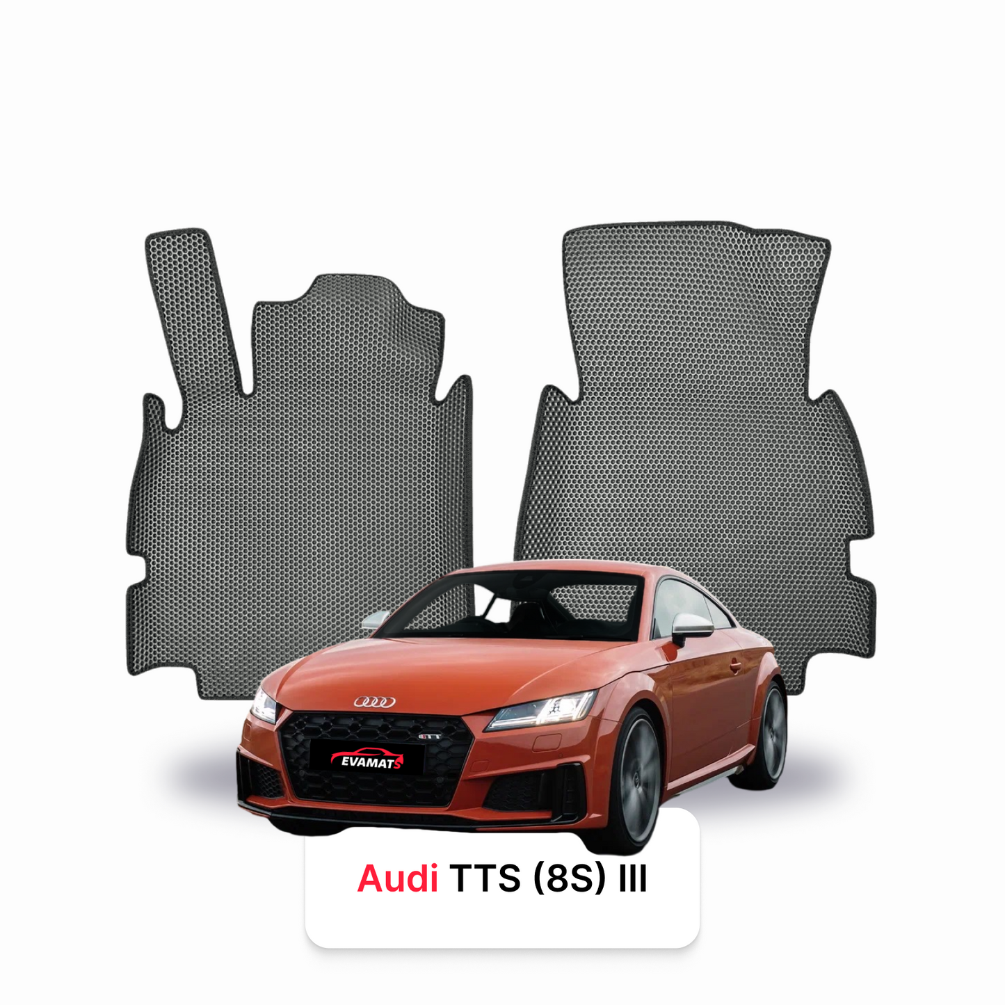Autokoberce EVAMATS pro Audi TTS (8S) 3 gen 2014-2023 rok COUPE