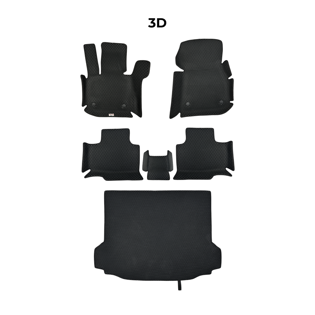 Autokoberce EVAMATS pro BMW X3(F25) 2 gen 2010-2017 SUV