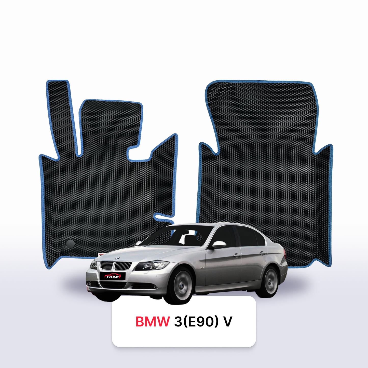 Autokoberce EVAMATS pro BMW 3(E90) 5 gen 2004-2013 rok SEDAN