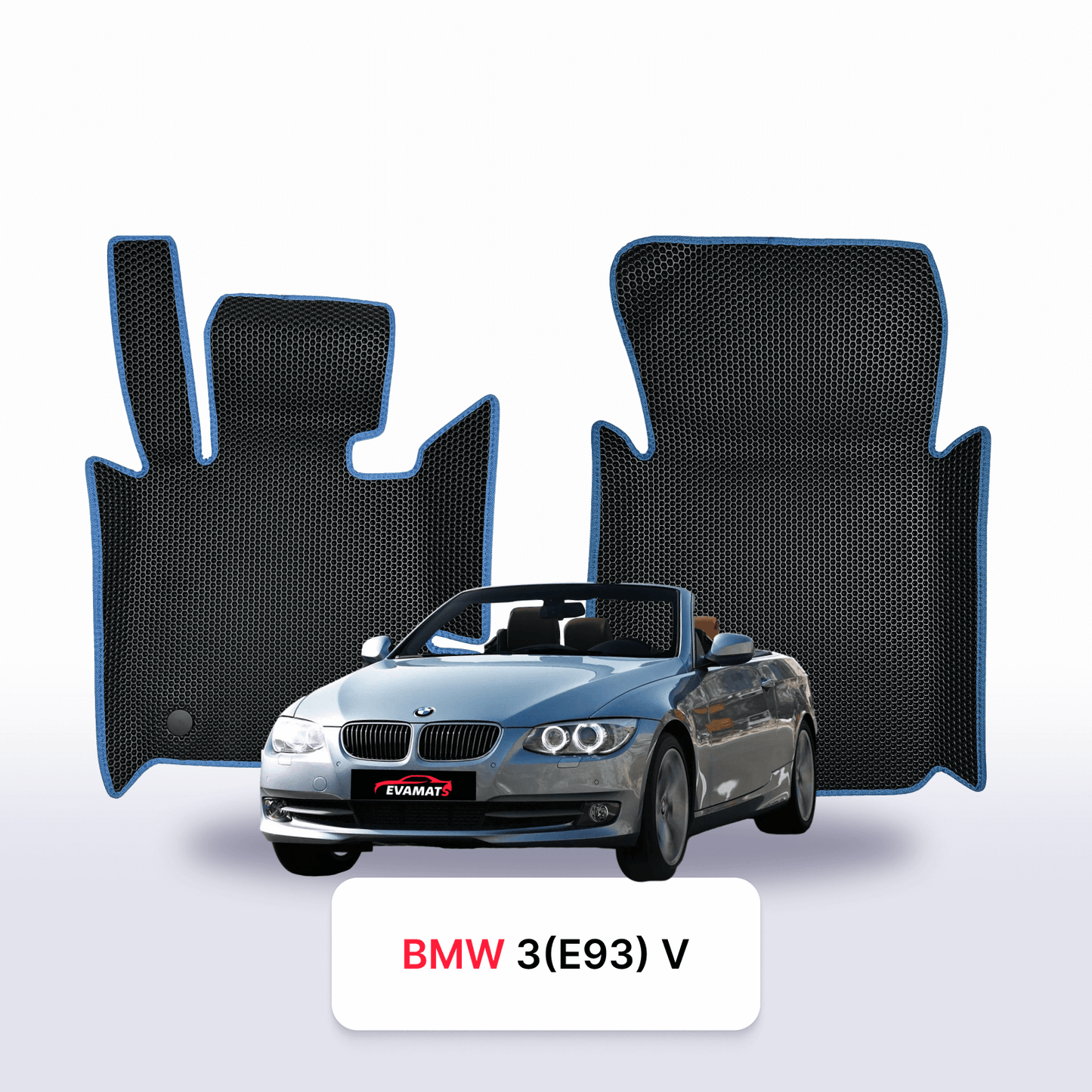 Autokoberce EVAMATS pro BMW 3(E93) 5 gen 2004-2013 rok CABRIO