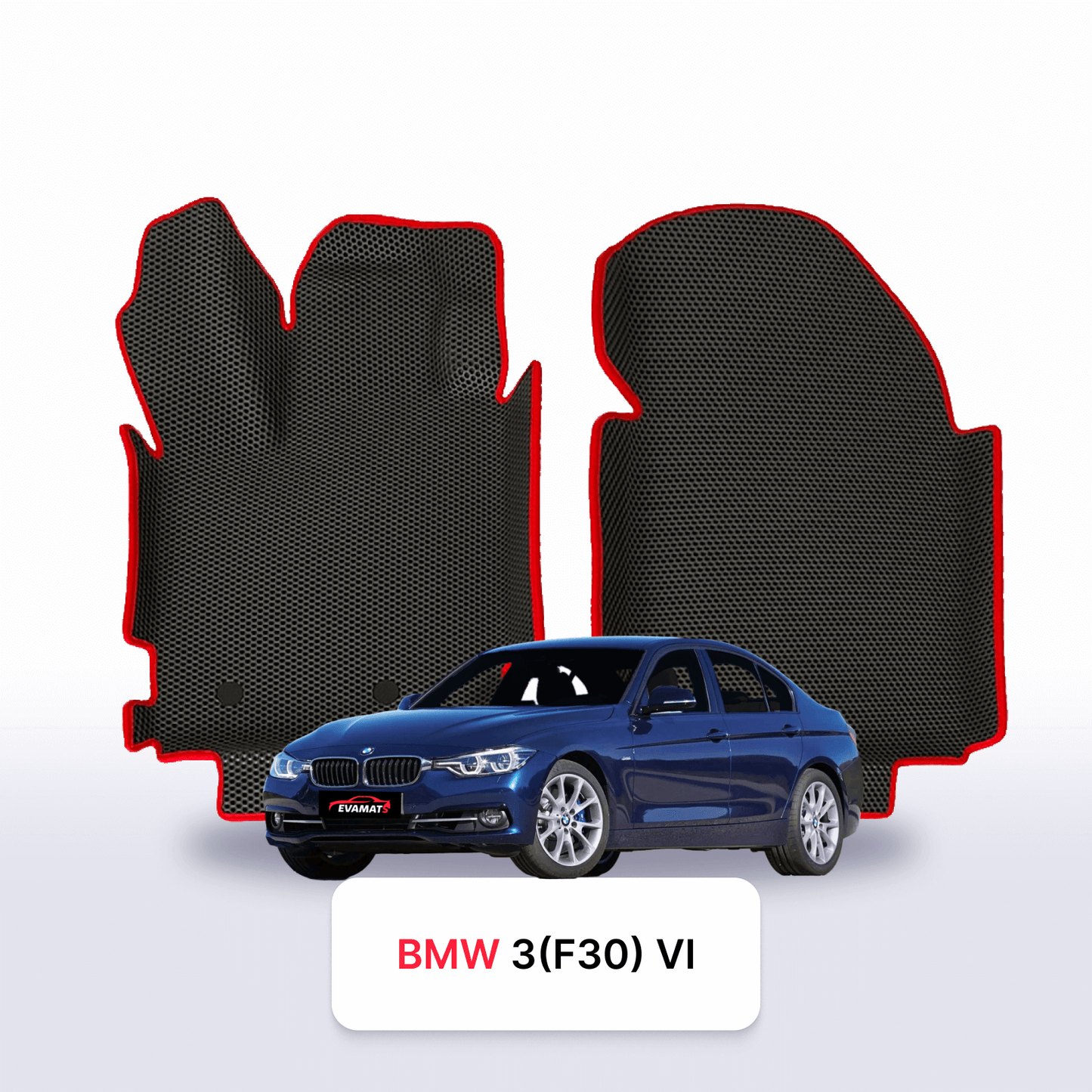 Autokoberce EVAMATS pro BMW 3(F30) 6 gen 2011-2020 rok SEDAN
