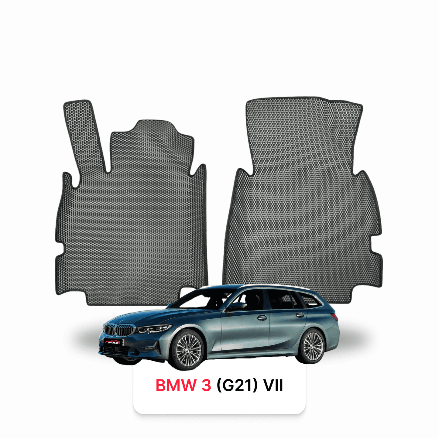 Autokoberce EVAMATS pro BMW 3(G21) 7 gen 2018-2025 rok STATION WAGON