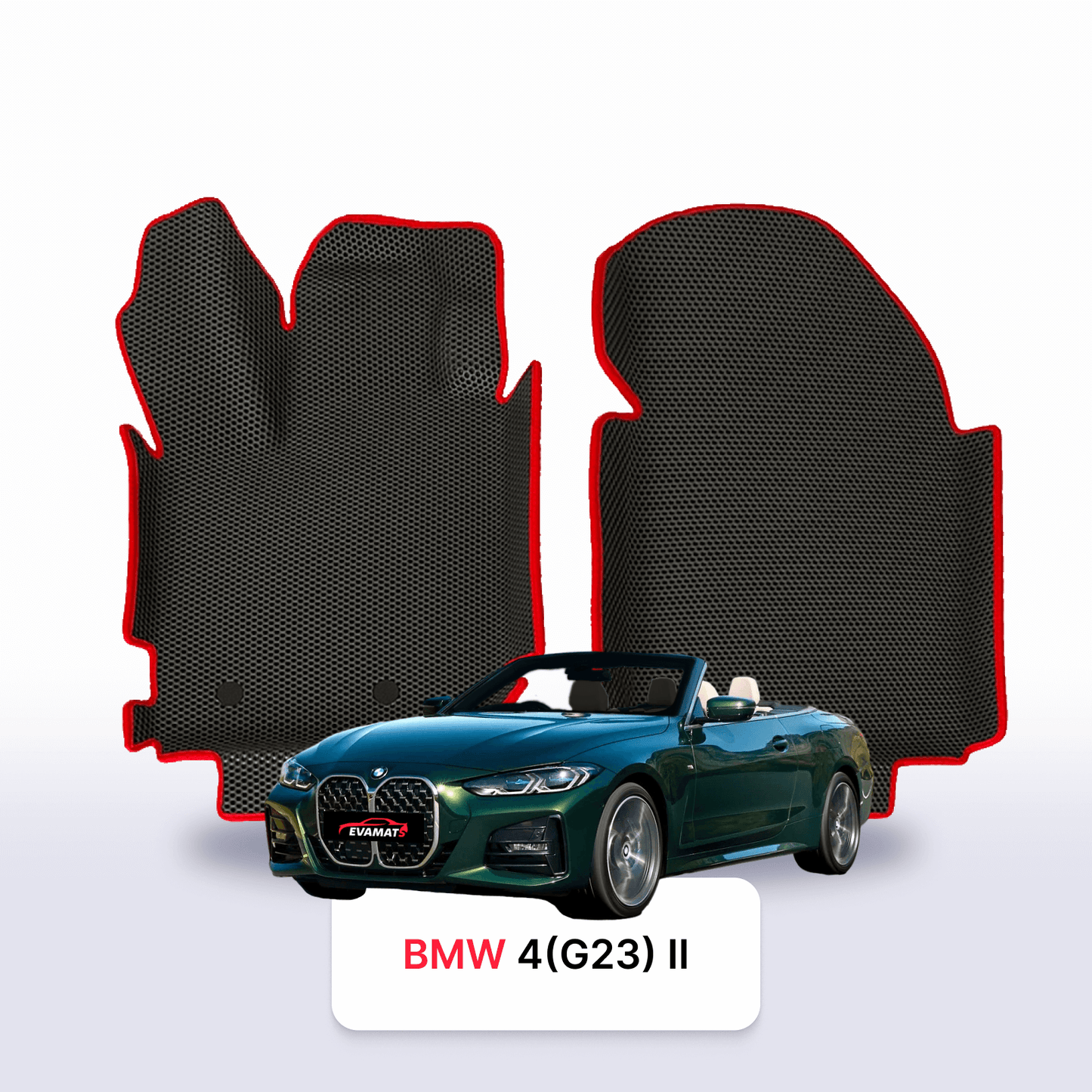 Autokoberce EVAMATS pro BMW 4(G23) 2 gen 2020-2025 rok CABRIO