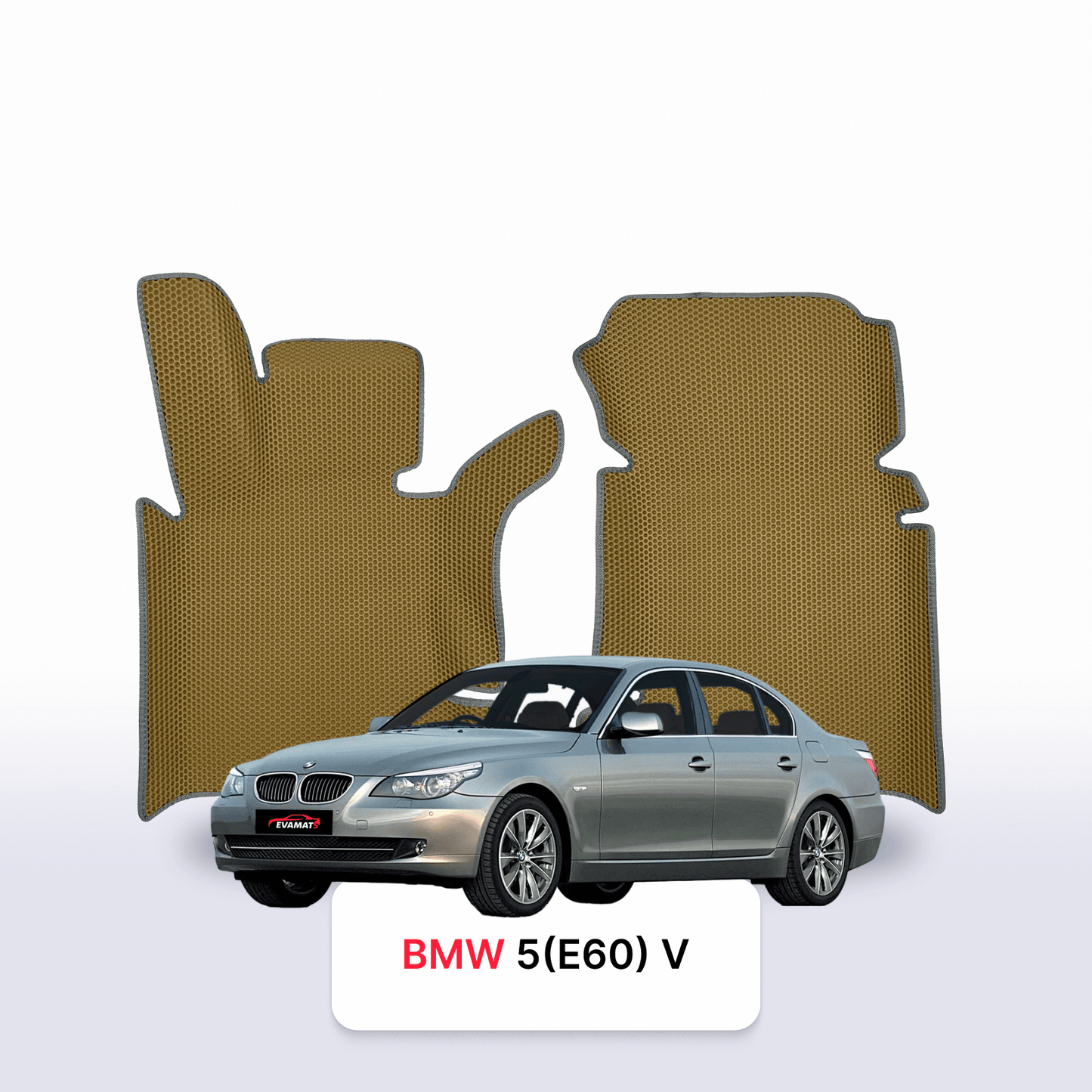 Autokoberce EVAMATS pro BMW 5 (E60) 5 gen 2003-2010 rok SEDAN