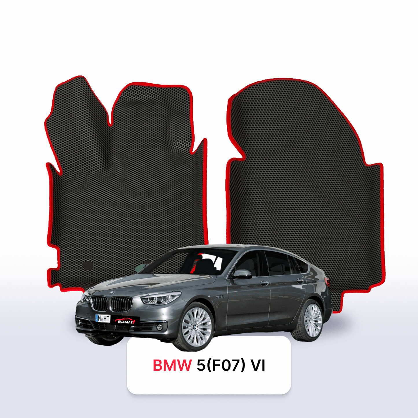 Autokoberce EVAMATS pro BMW 5 (F07) 6 gen 2009-2017 rok GRAN TURISMO LIFTBACK