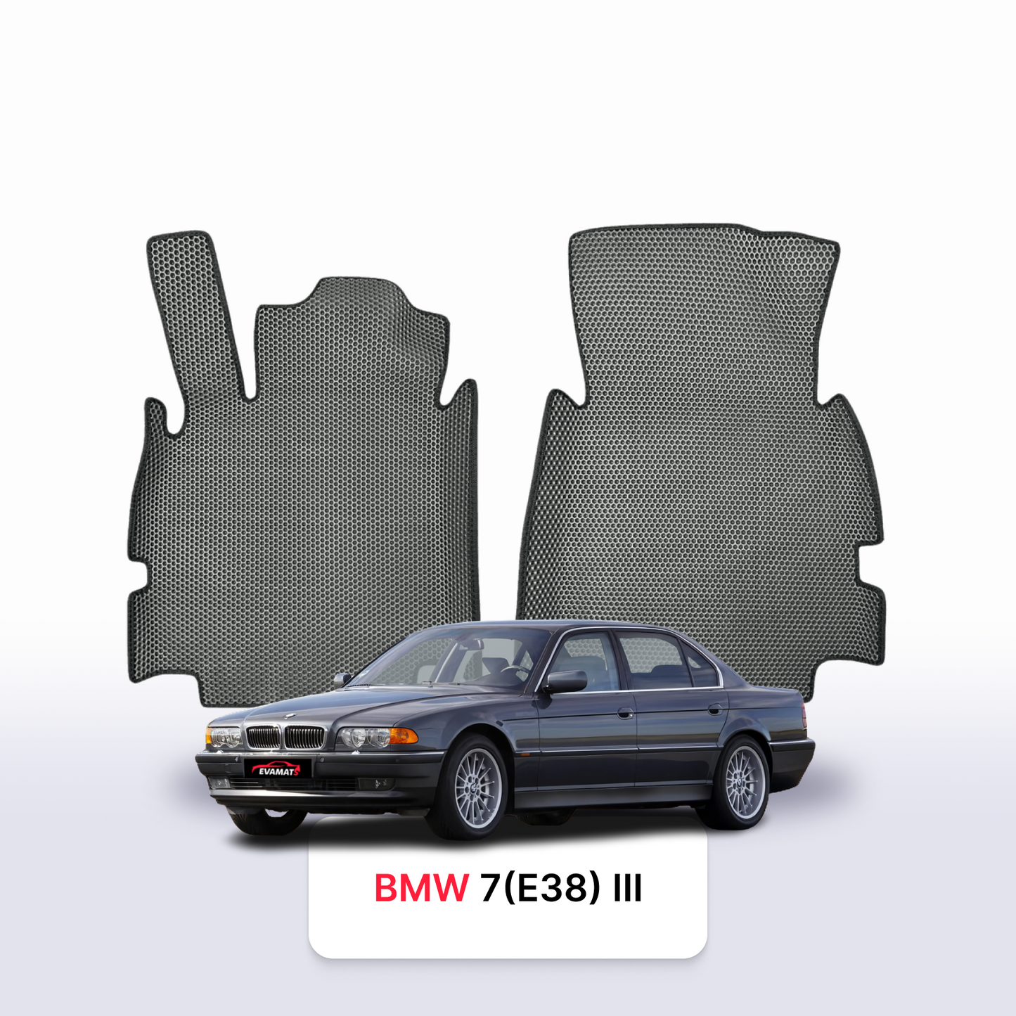 Autokoberce EVAMATS pro BMW 7(E38) 3 gen 1994-2001 rok SEDAN