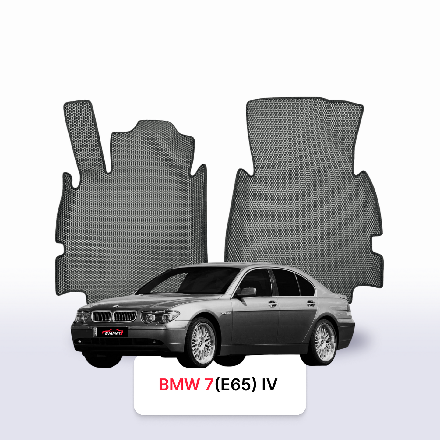 Autokoberce EVAMATS pro BMW 7 (E65) 4 gen 2001-2008 rok SEDAN