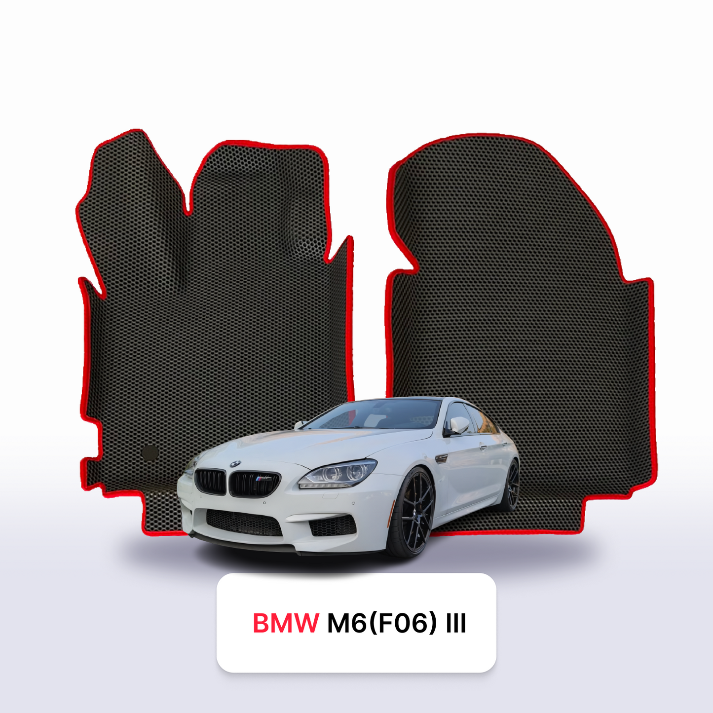 Autokoberce EVAMATS pro BMW M6(F06 Gran Coupe) 3 gen 2012-2018 rok SEDAN