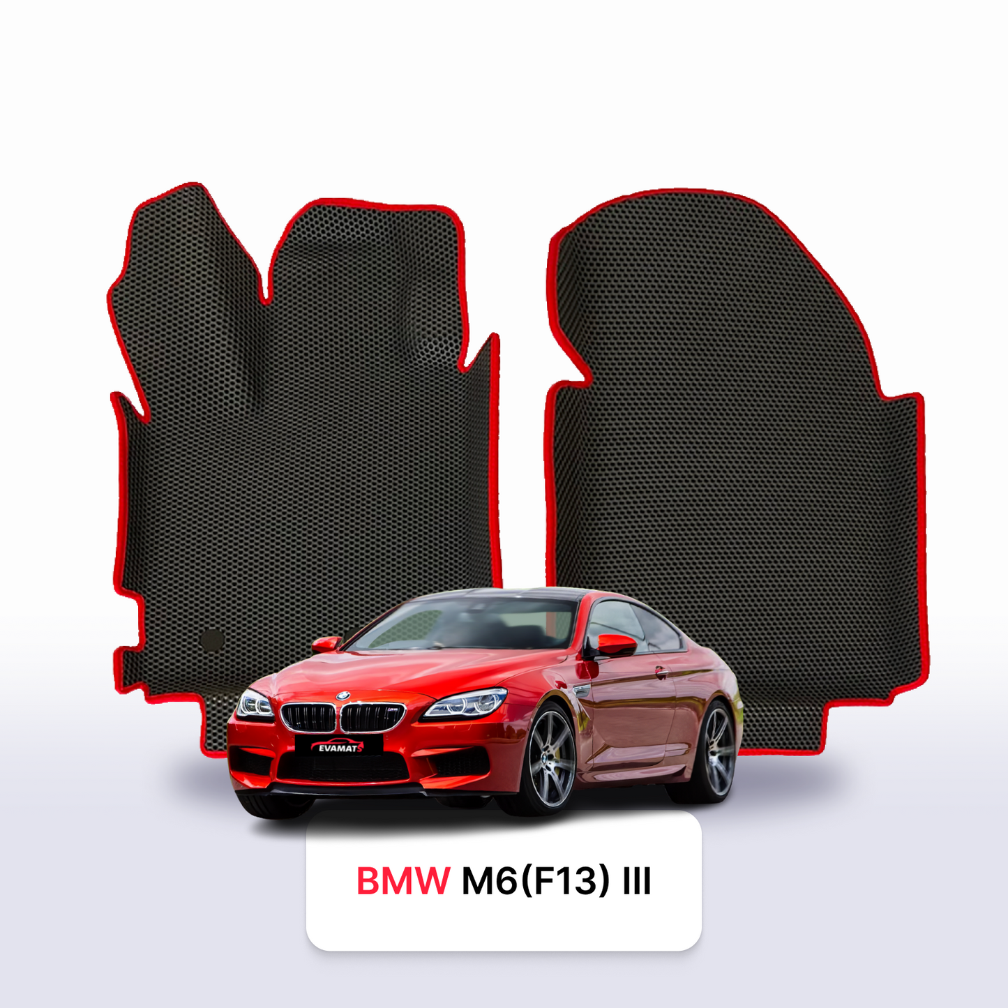Autokoberce EVAMATS pro BMW M6(F13) 3 gen 2012-2018 rok COUPE