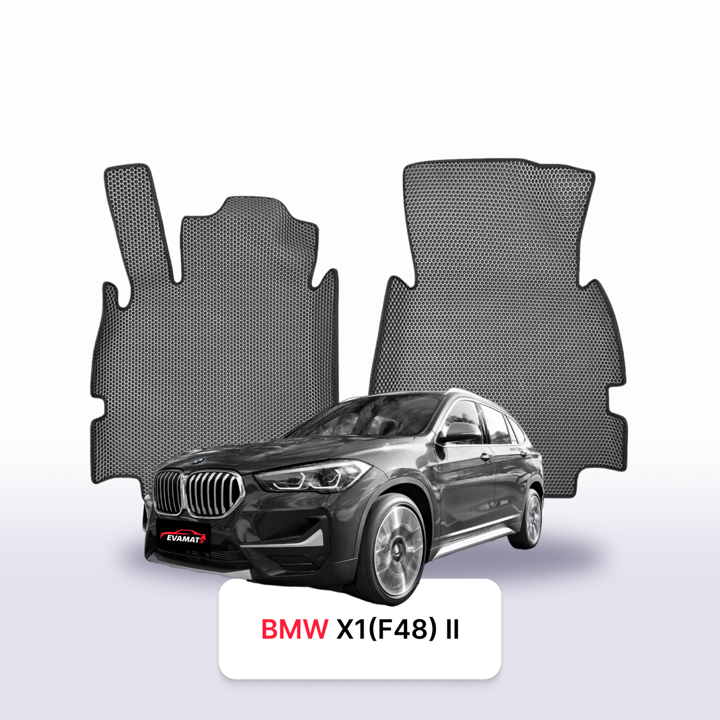 Autokoberce EVAMATS pro BMW X1(F48) 2 gen 2019-2023 rok SUV LONG