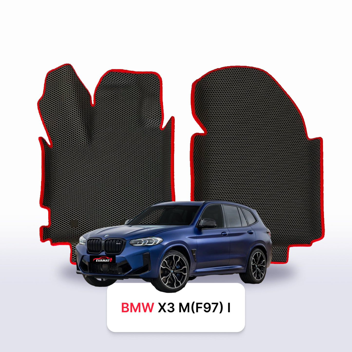 Autokoberce EVAMATS pro BMW X3 M(F97) 1 gen 2019-2025 SUV