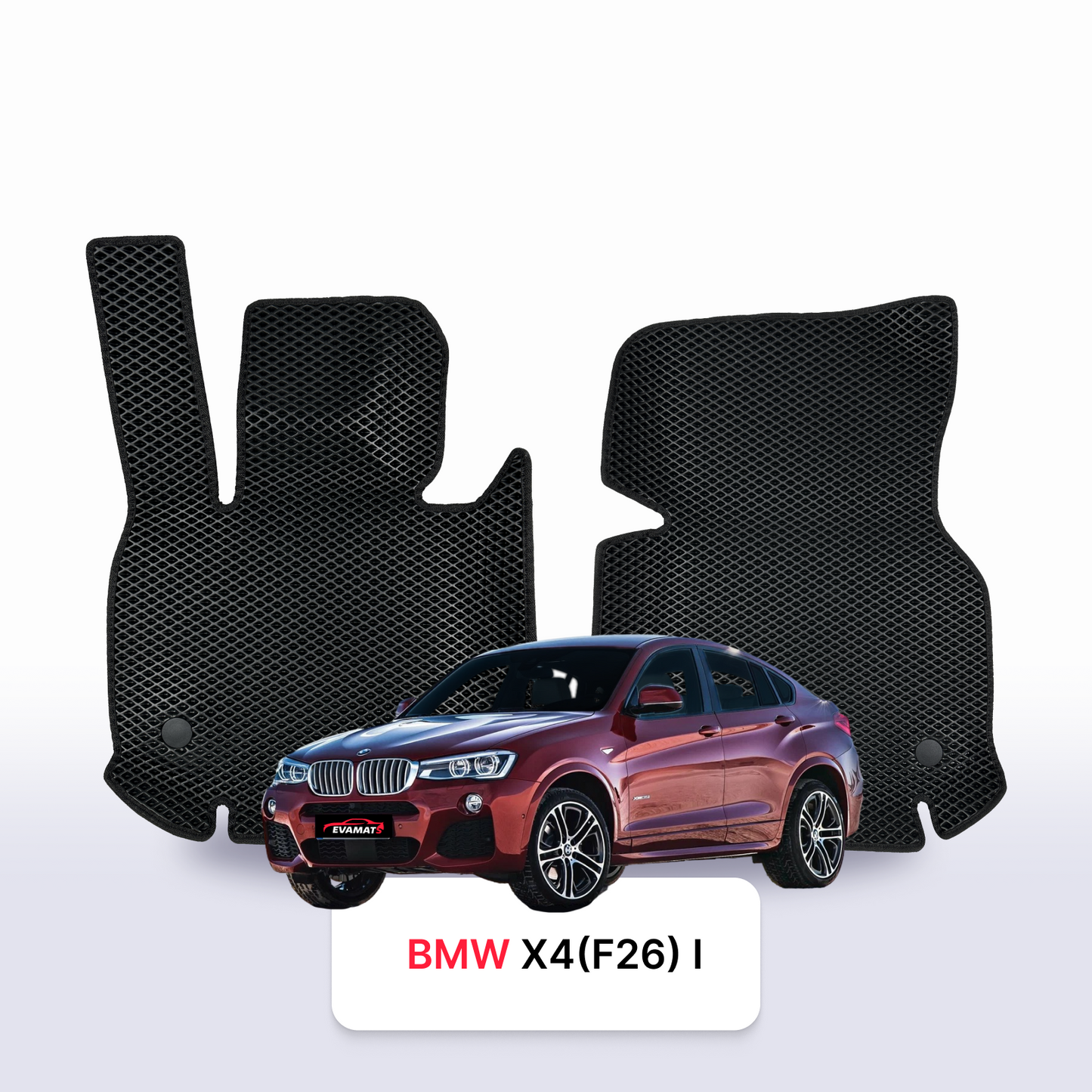 Autokoberce EVAMATS pro BMW X4(F26) 1 gen 2014-2018 SUV