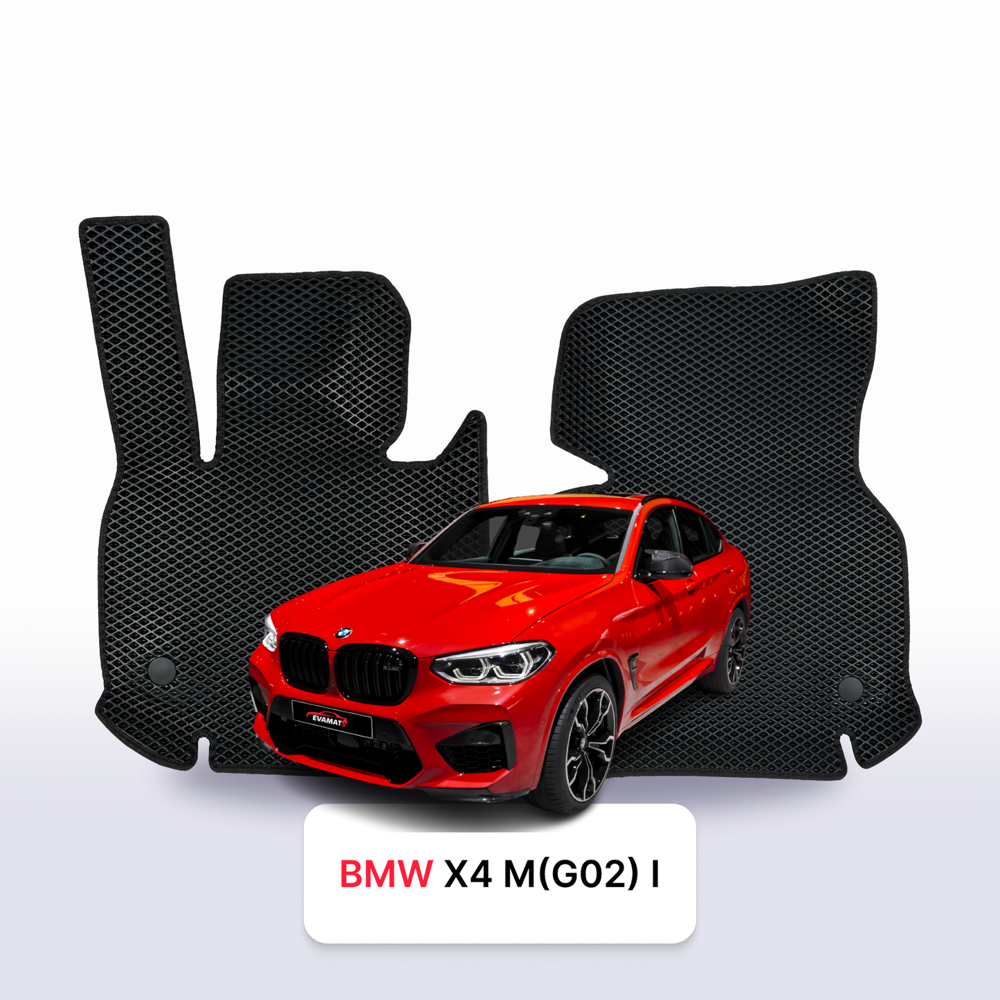 Autokoberce EVAMATS pro BMW X4 M(G02) 2 gen 2018-2025 SUV