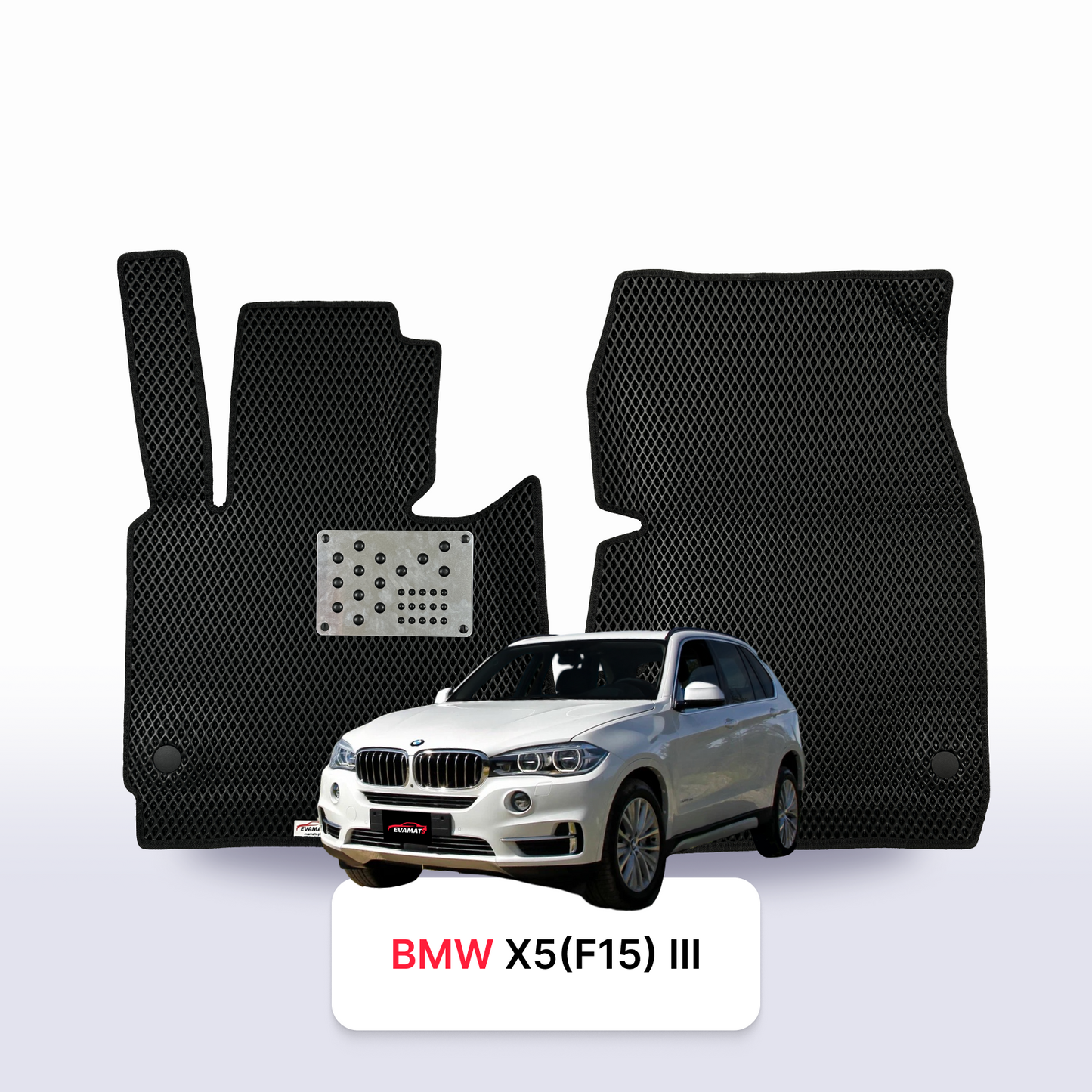 Autokoberce EVAMATS pro BMW X5(F15) 3 gen 2013-2018 SUV